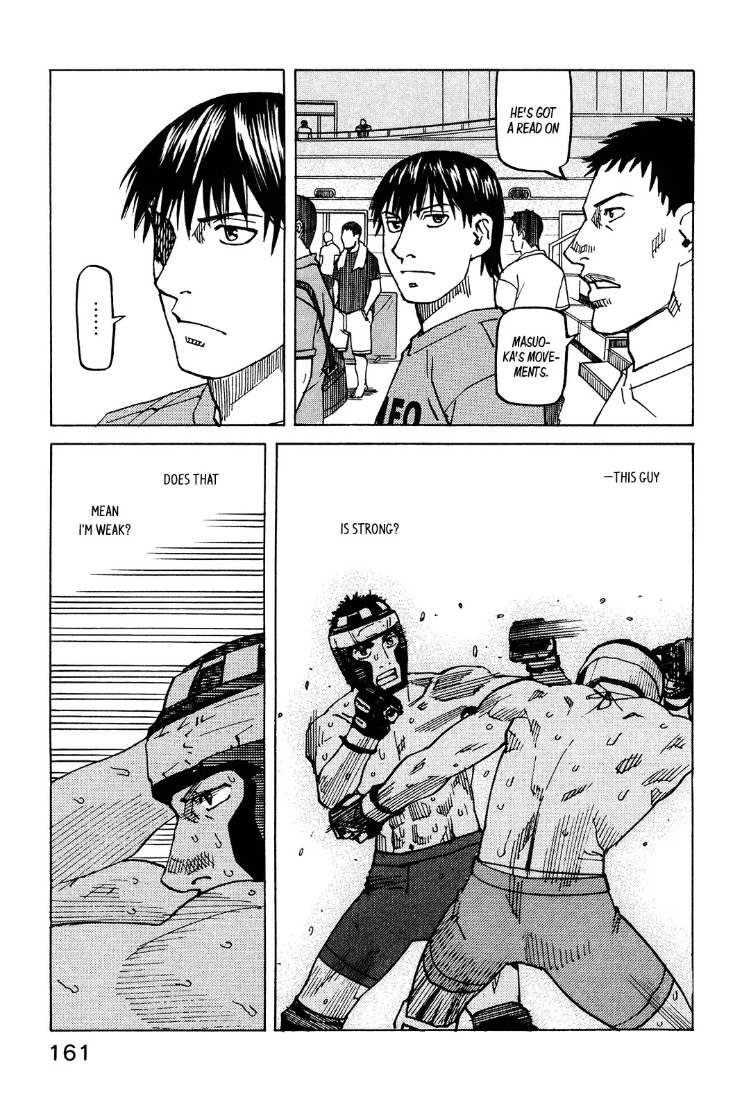 All-Rounder Meguru Chapter 130 page 8 - Chapter 130: Leg Lock Fool