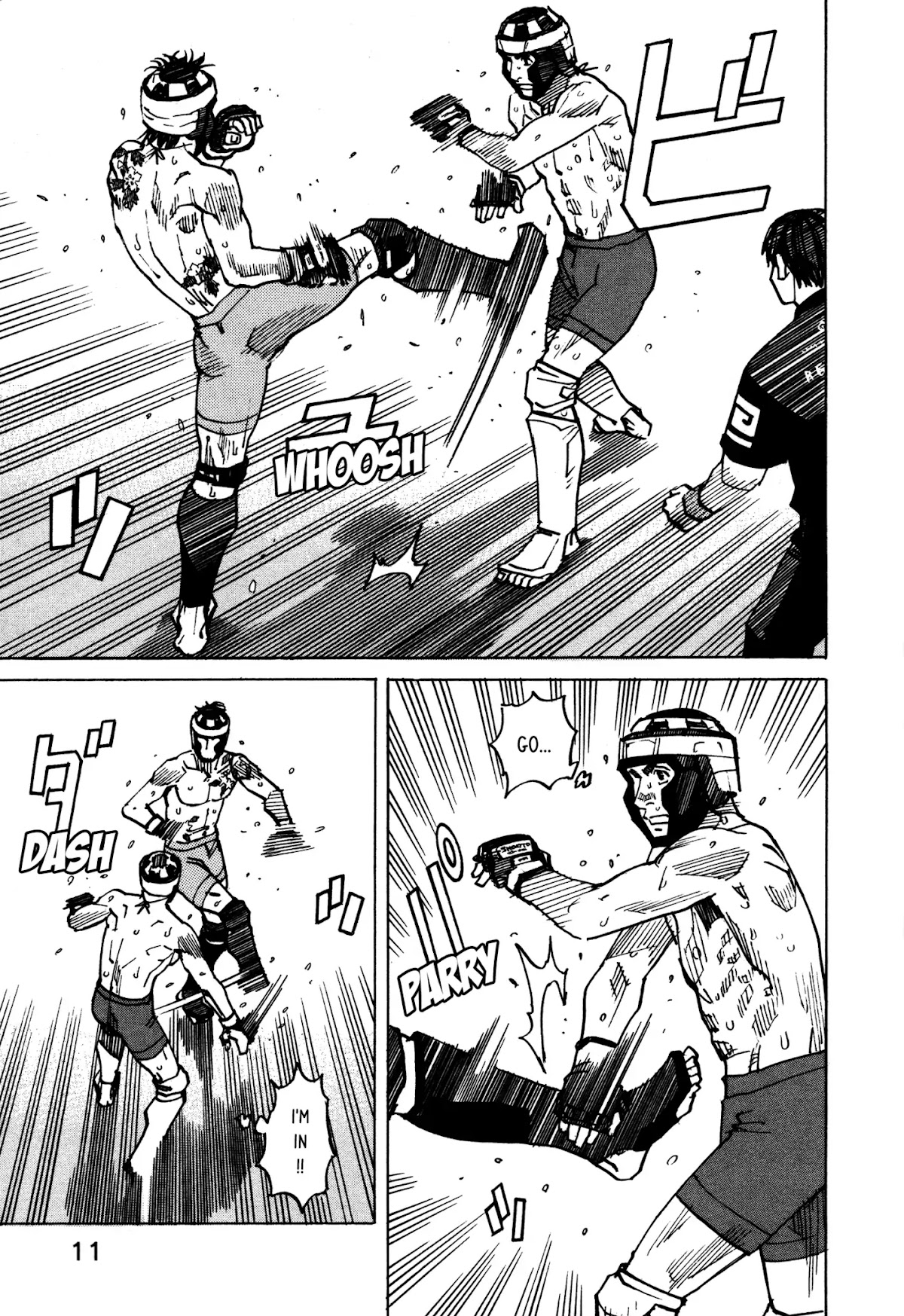 All-Rounder Meguru Chapter 132 page 14 - Chapter 132: Umezawa Genta vs. Yamabuki Takashi