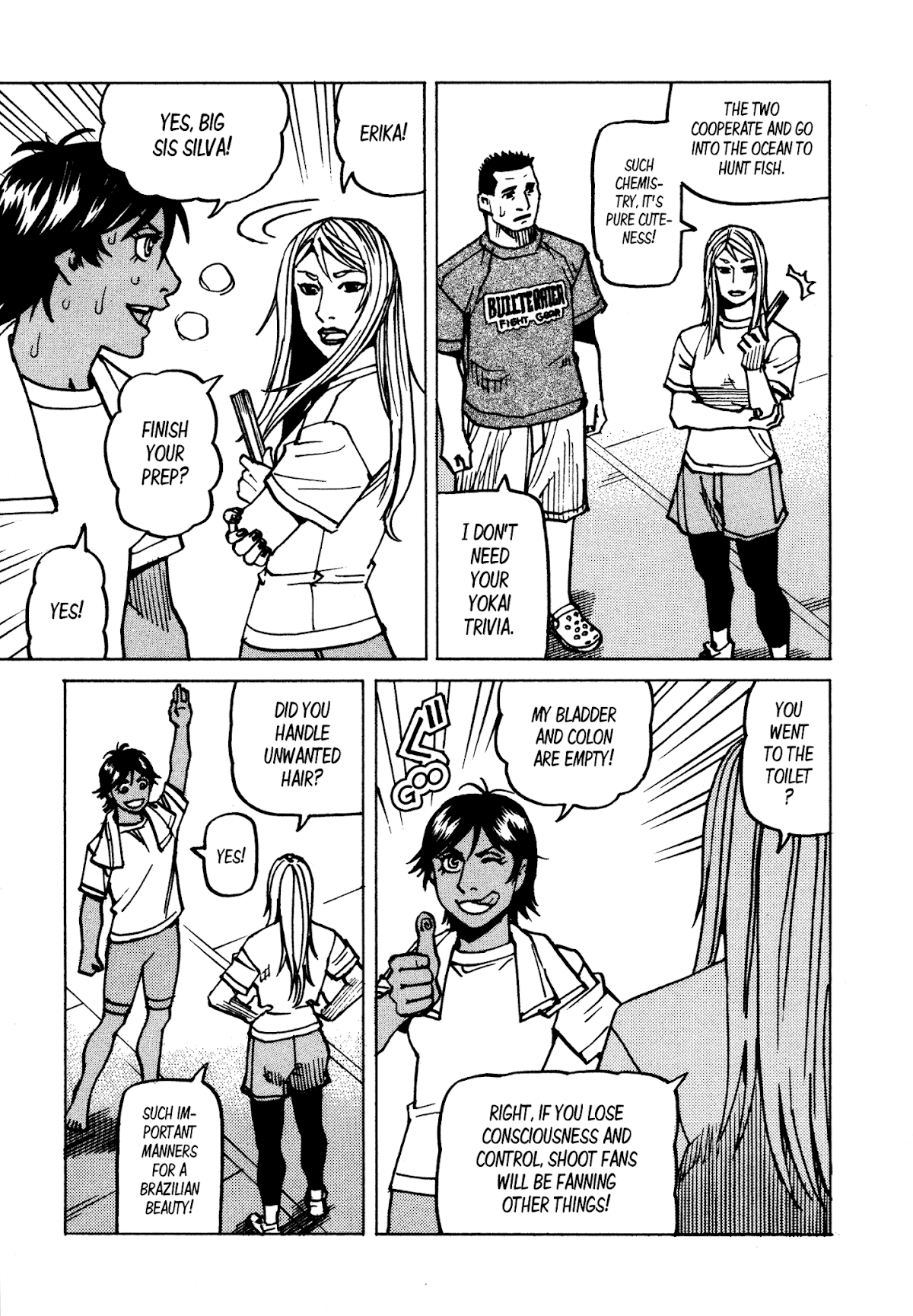 All-Rounder Meguru Chapter 134 page 14 - Chapter 134: Woman in chains