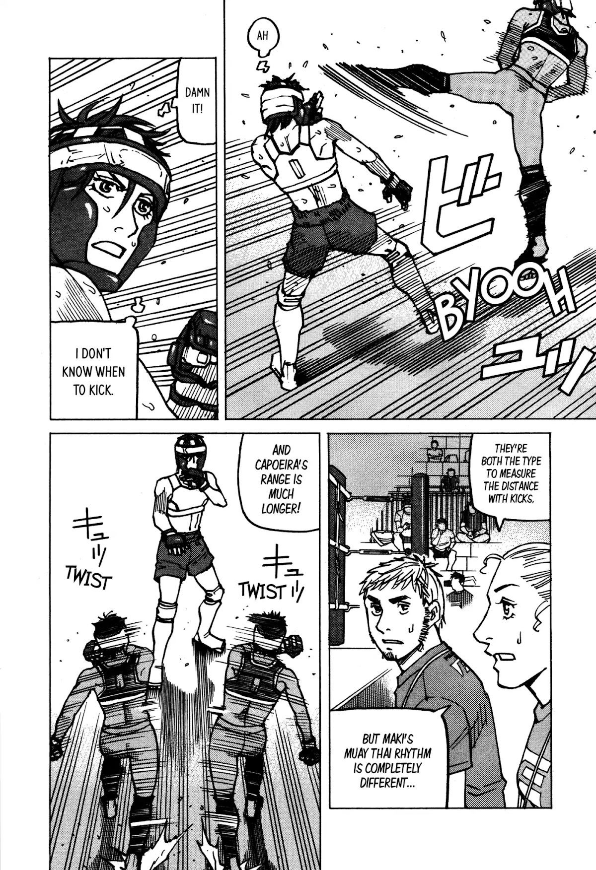 All-Rounder Meguru Chapter 135 page 12 - Chapter 135: Leg Techniques, Turning Techniques