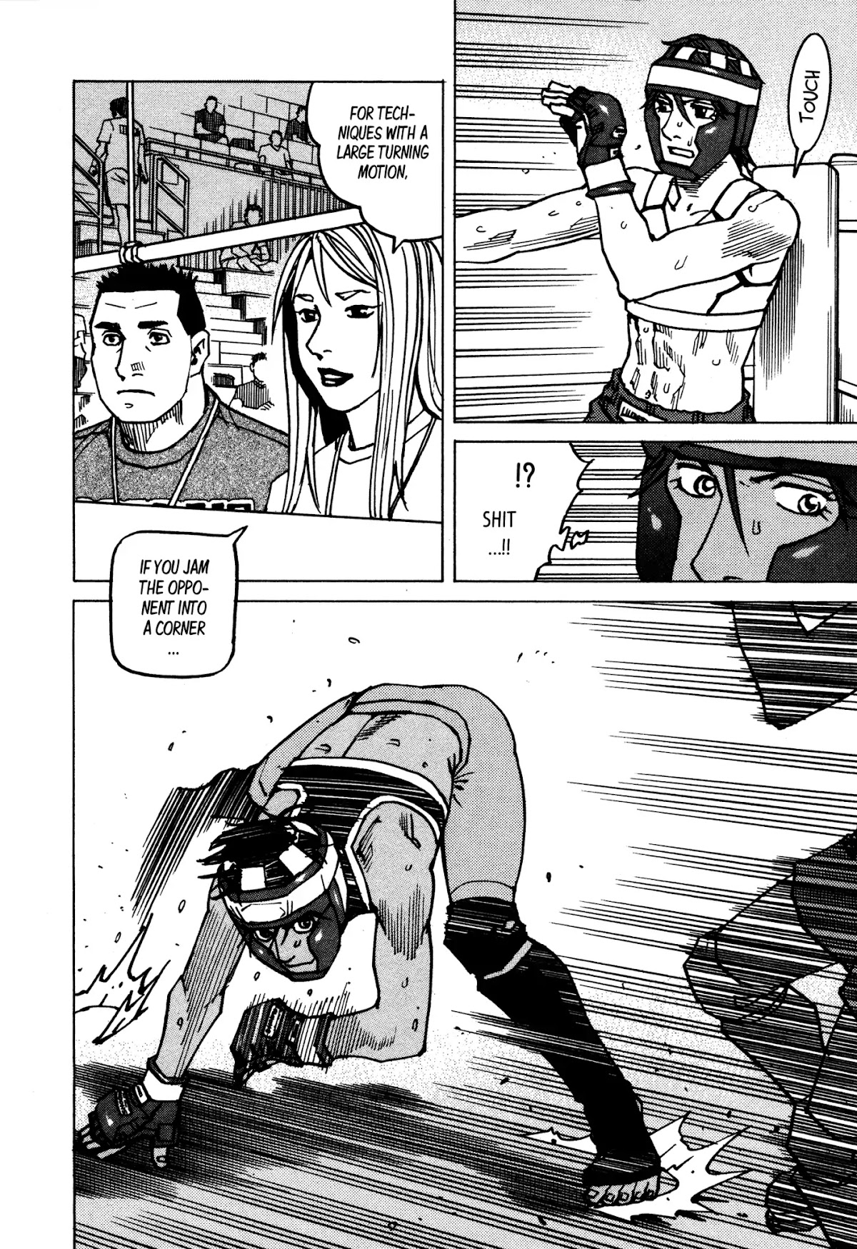 All-Rounder Meguru Chapter 135 page 14 - Chapter 135: Leg Techniques, Turning Techniques