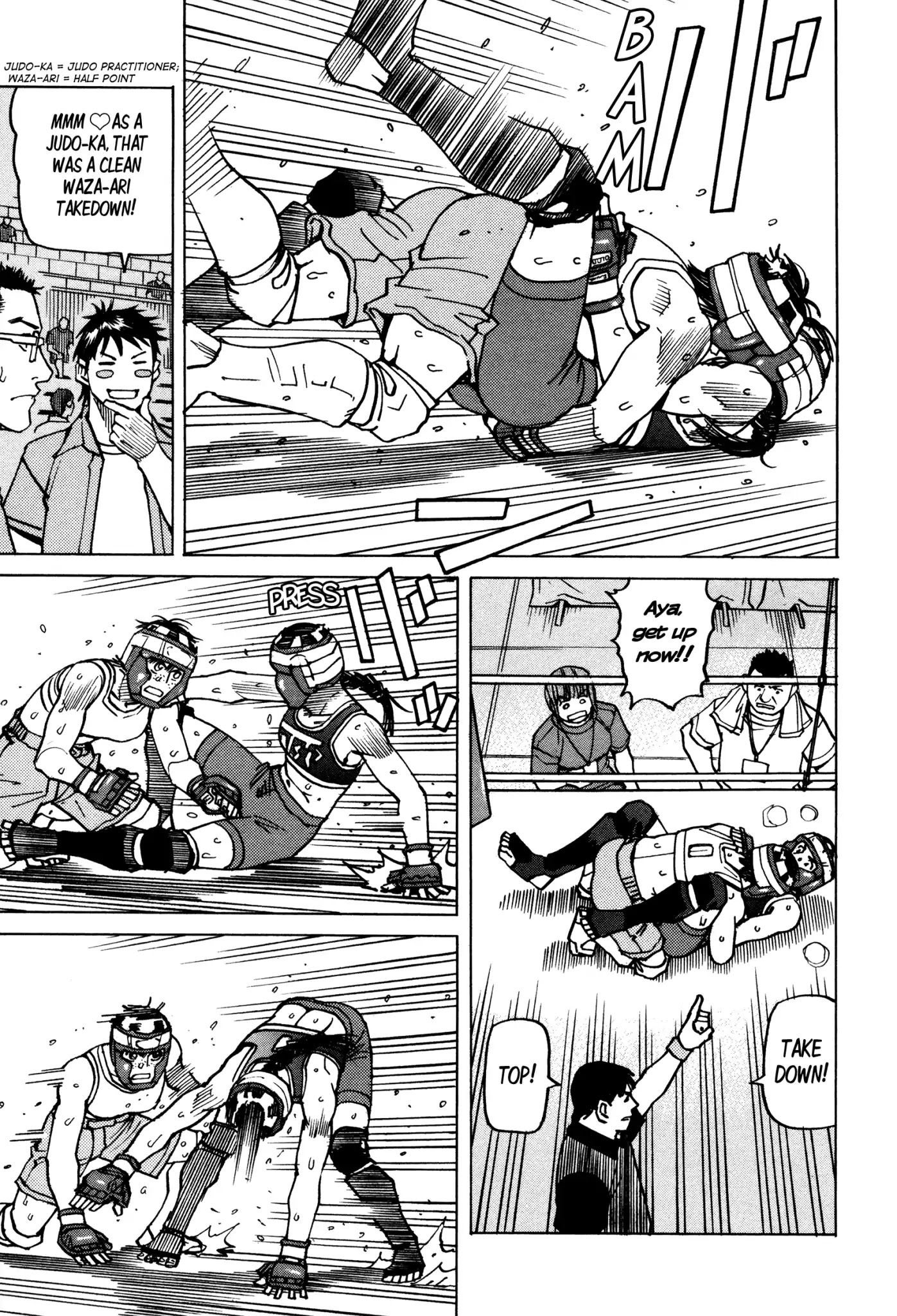 All-Rounder Meguru Chapter 139 page 10 - Chapter 139: (Striking capable) Grappler vs. (Grappling capable) Striker