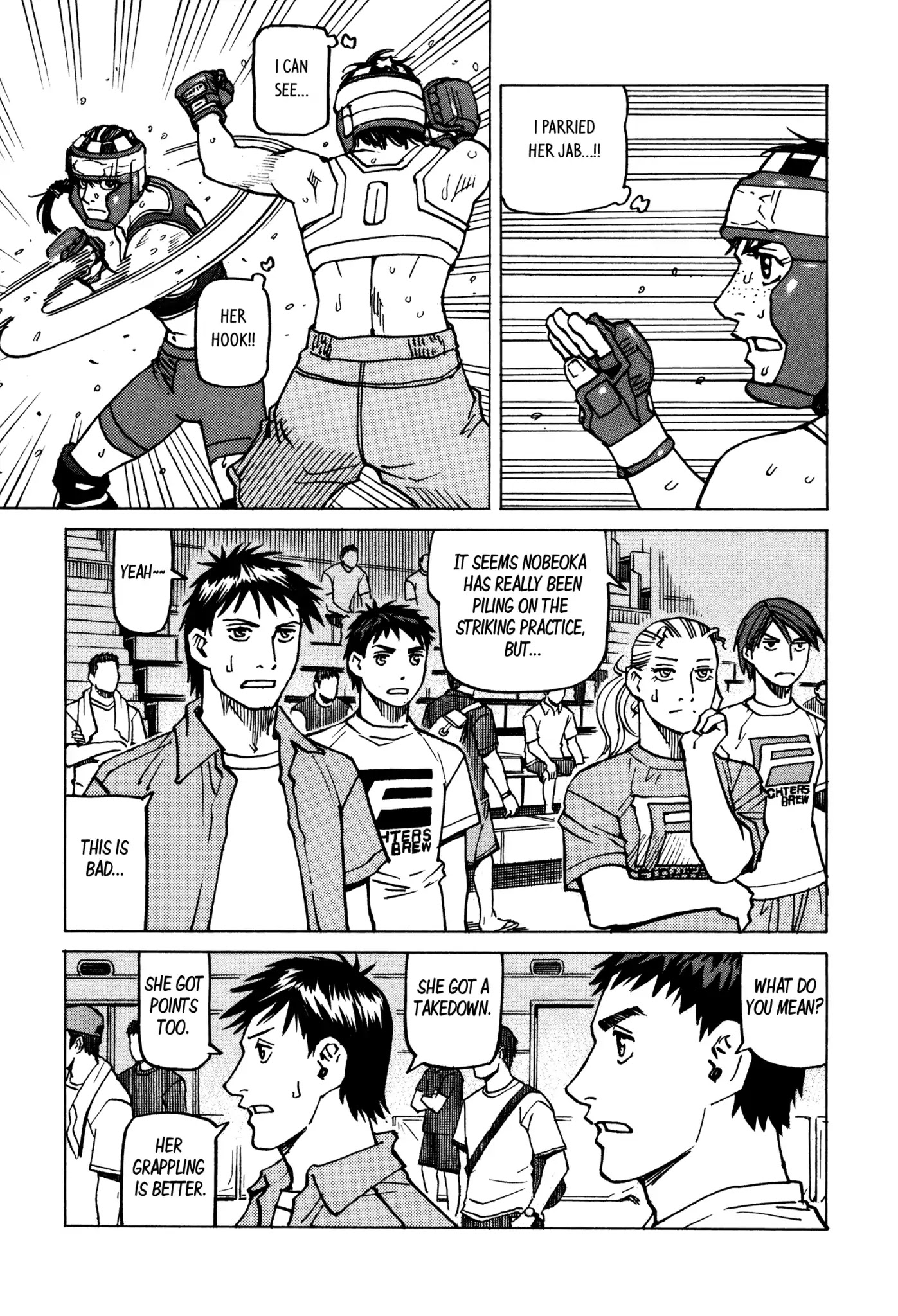 All-Rounder Meguru Chapter 139 page 16 - Chapter 139: (Striking capable) Grappler vs. (Grappling capable) Striker