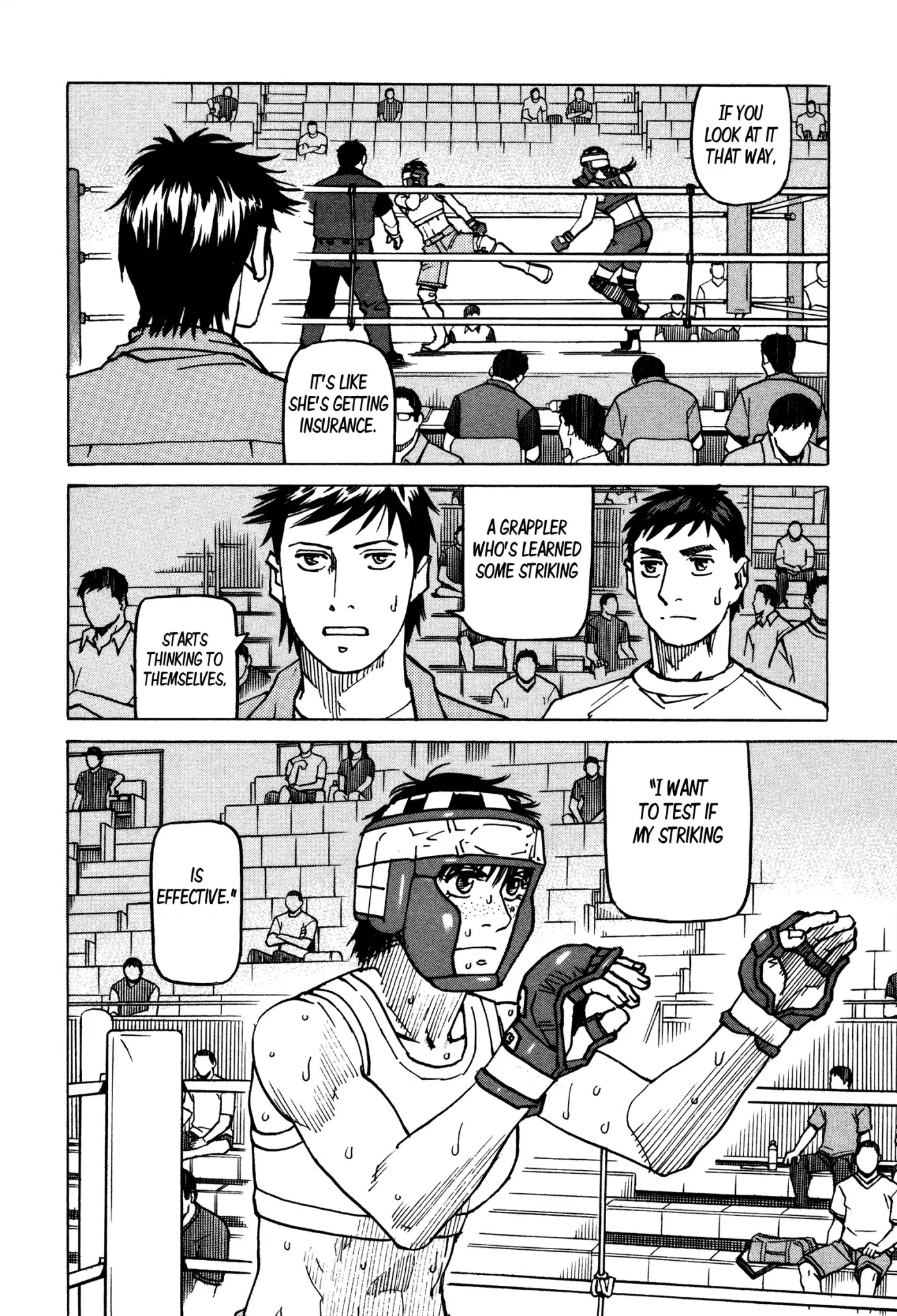 All-Rounder Meguru Chapter 139 page 17 - Chapter 139: (Striking capable) Grappler vs. (Grappling capable) Striker