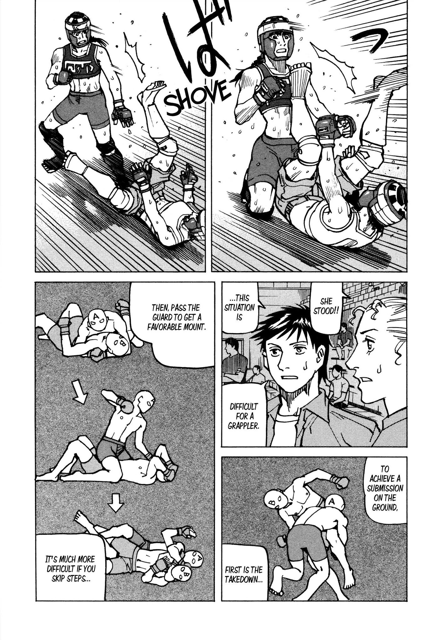 All-Rounder Meguru Chapter 141 page 17 - Chapter 141: My Own Way of Fighting