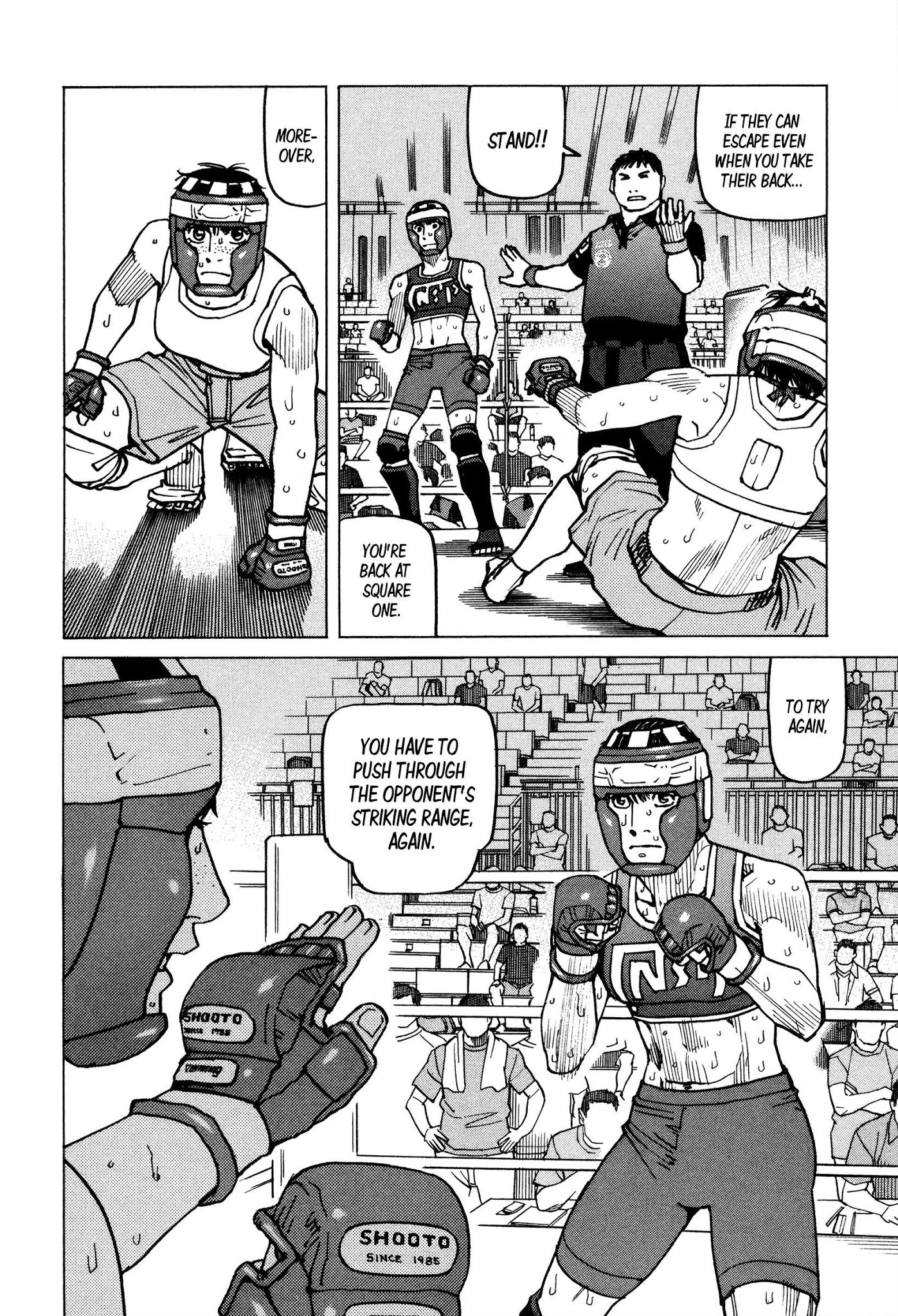 All-Rounder Meguru Chapter 141 page 18 - Chapter 141: My Own Way of Fighting