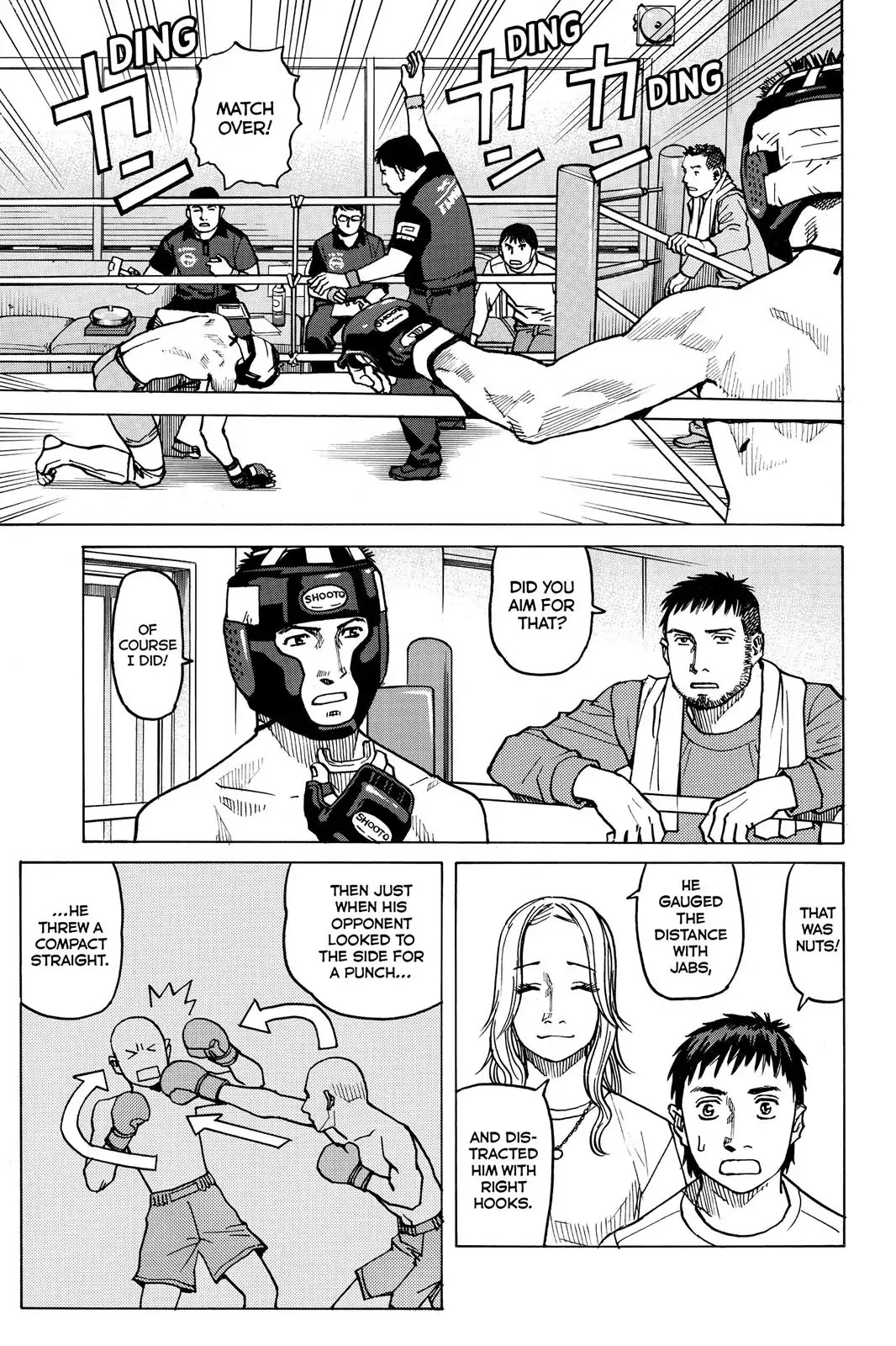 All-Rounder Meguru Chapter 15 page 13 - Chapter 15: Omiya - Meguru, Grappling Match