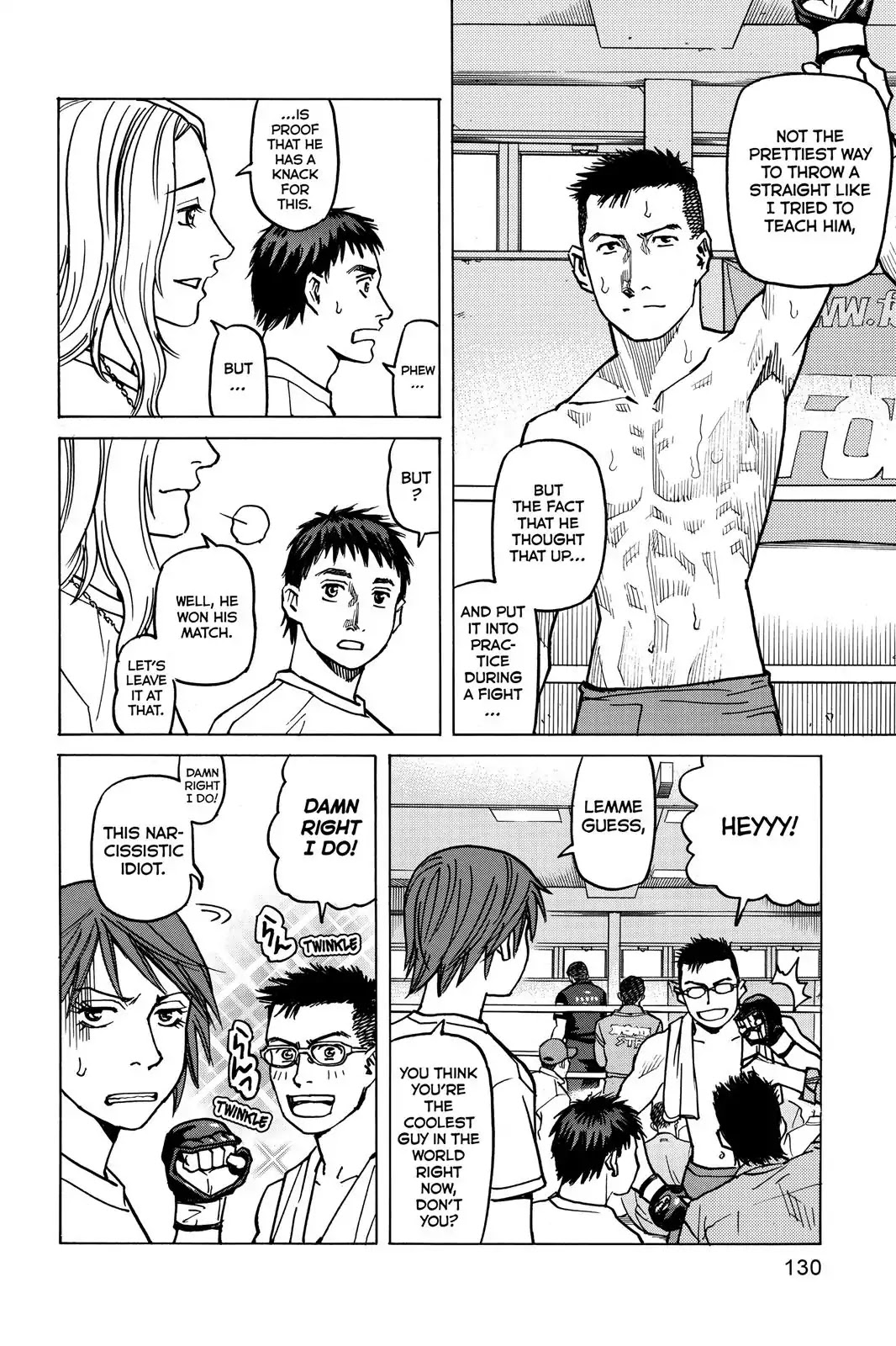 All-Rounder Meguru Chapter 15 page 14 - Chapter 15: Omiya - Meguru, Grappling Match
