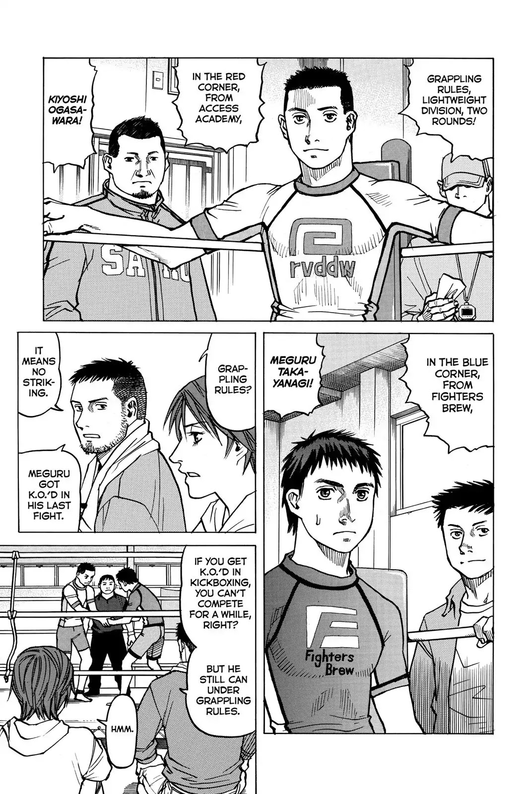 All-Rounder Meguru Chapter 15 page 15 - Chapter 15: Omiya - Meguru, Grappling Match