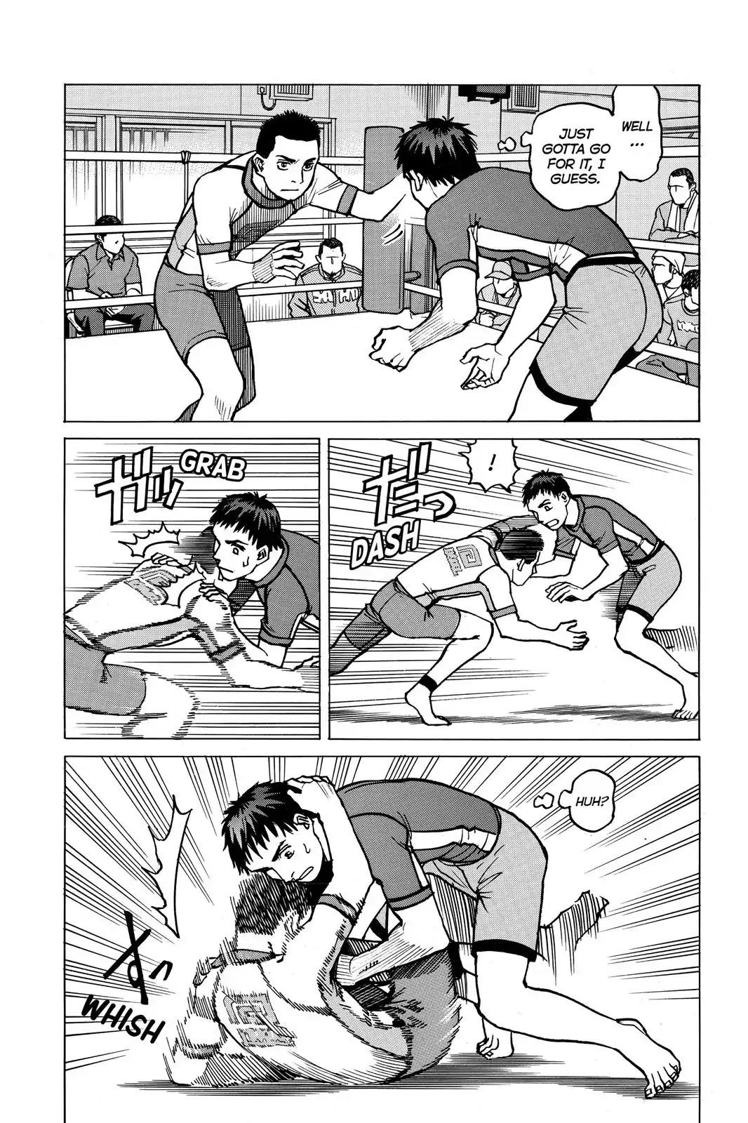All-Rounder Meguru Chapter 15 page 17 - Chapter 15: Omiya - Meguru, Grappling Match
