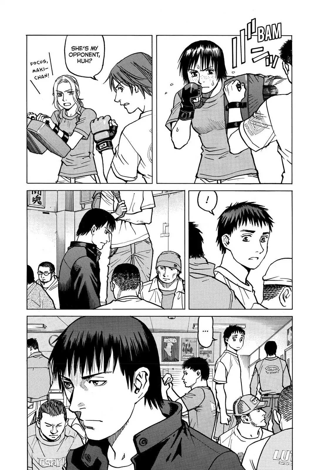 All-Rounder Meguru Chapter 15 page 5 - Chapter 15: Omiya - Meguru, Grappling Match