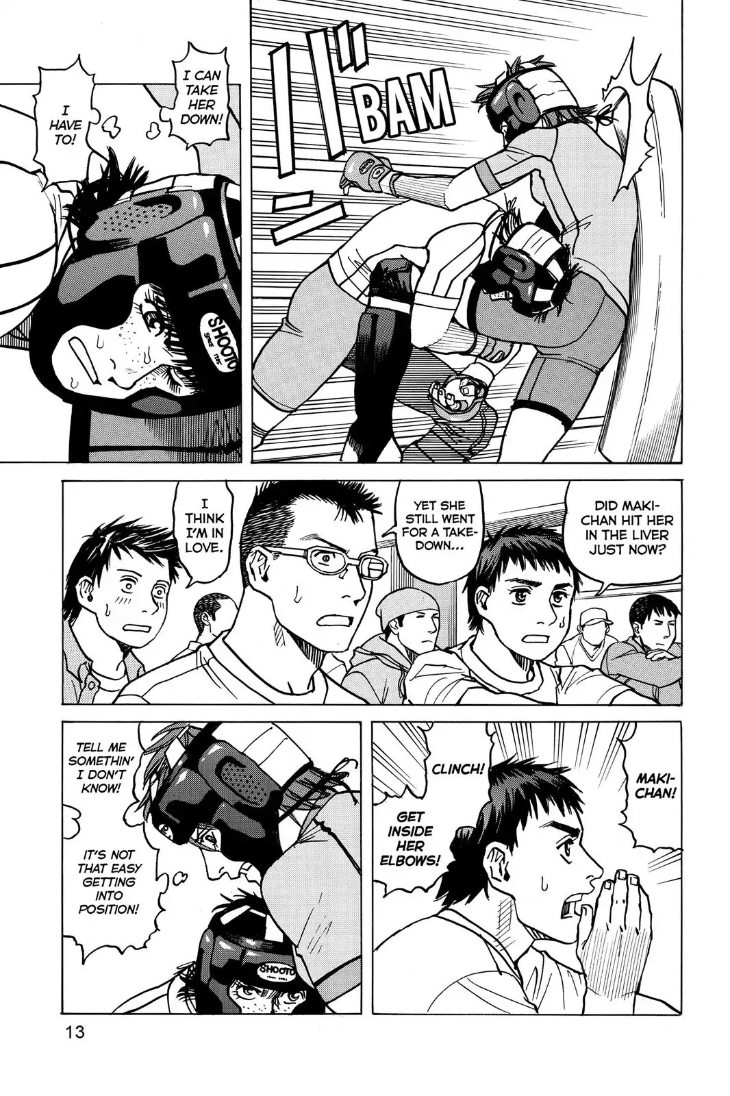 All-Rounder Meguru Chapter 19 page 14 - Chapter 19 : Crushed By Her Spirit