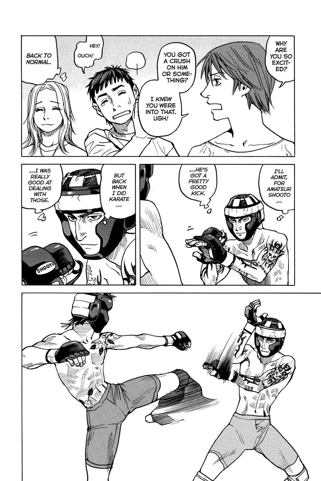 All-Rounder Meguru Chapter 20 page 16 - Chapter 20 : Fighting By The Rules