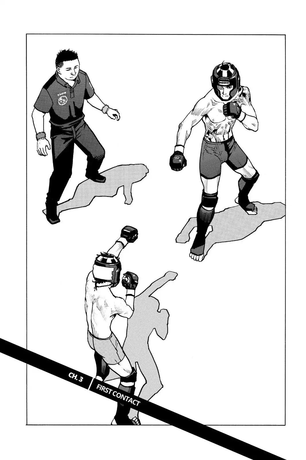 All-Rounder Meguru Chapter 3 page 1 - Chapter 3: First Contact