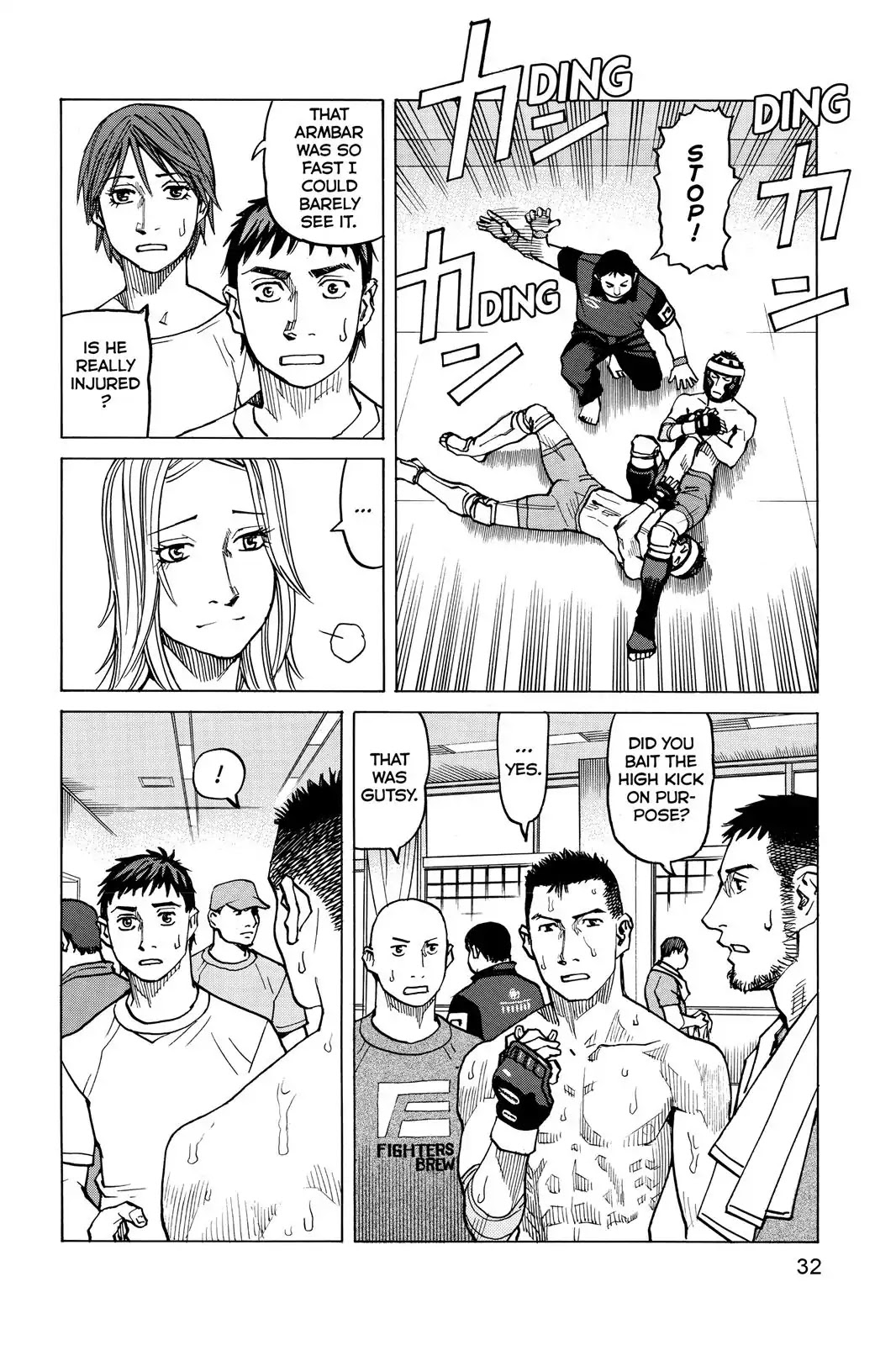 All-Rounder Meguru Chapter 30 page 8 - Chapter 30 : First Round Tournament Match 1