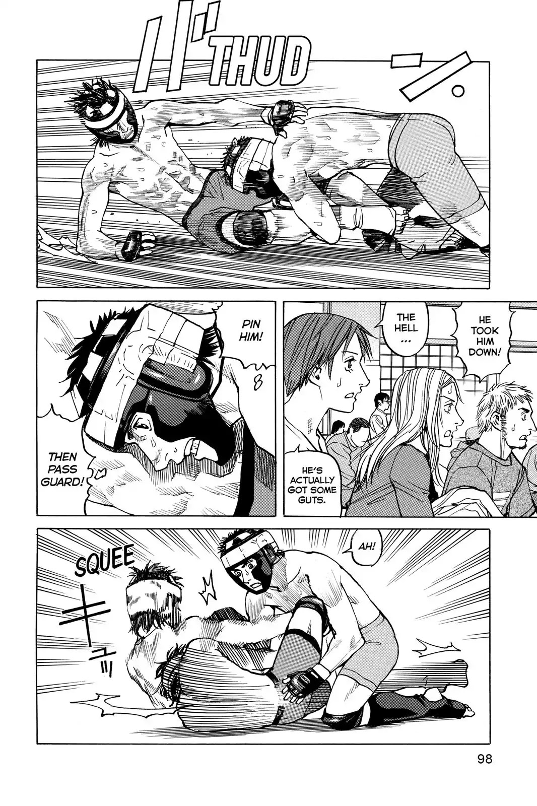 All-Rounder Meguru Chapter 33 page 8 - Chapter 33 : First Round Tournament Match 4