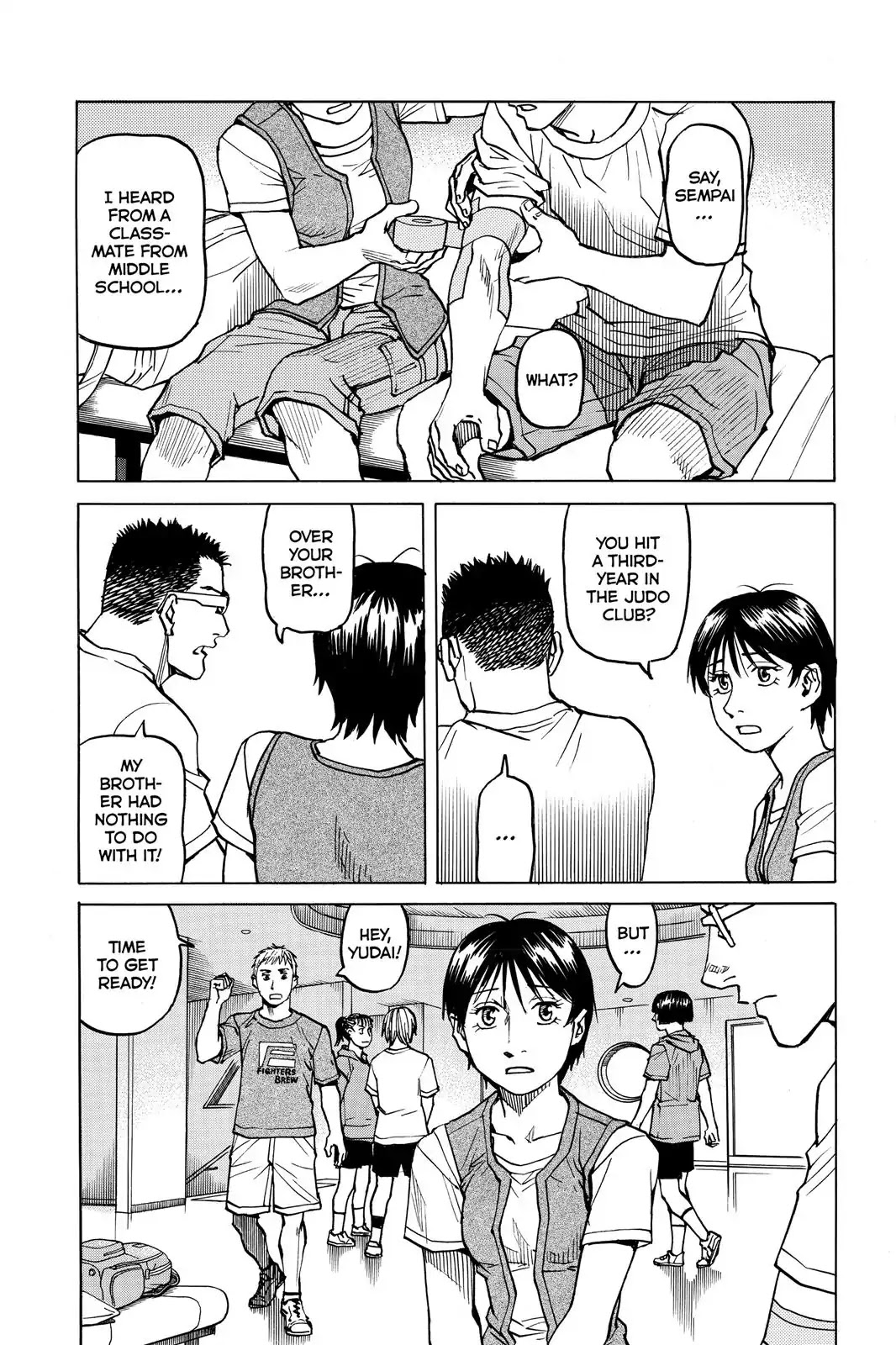 All-Rounder Meguru Chapter 35 page 9 - Chapter 35 : Second Round Tournament Match ~Yudai~ 1
