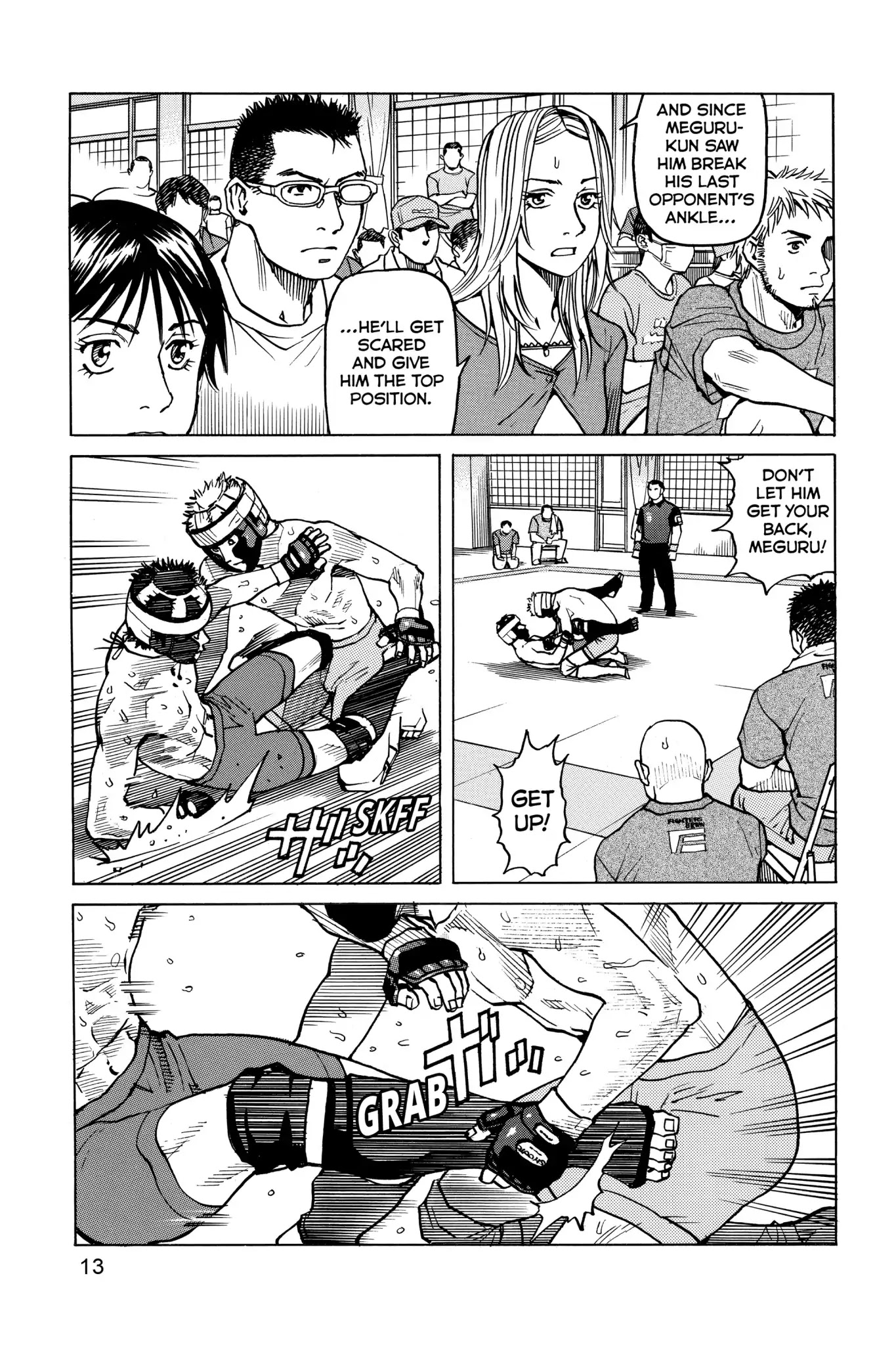 All-Rounder Meguru Chapter 39 page 14 - Chapter 39 : Second Round Tournament Match ~Meguru~ 3