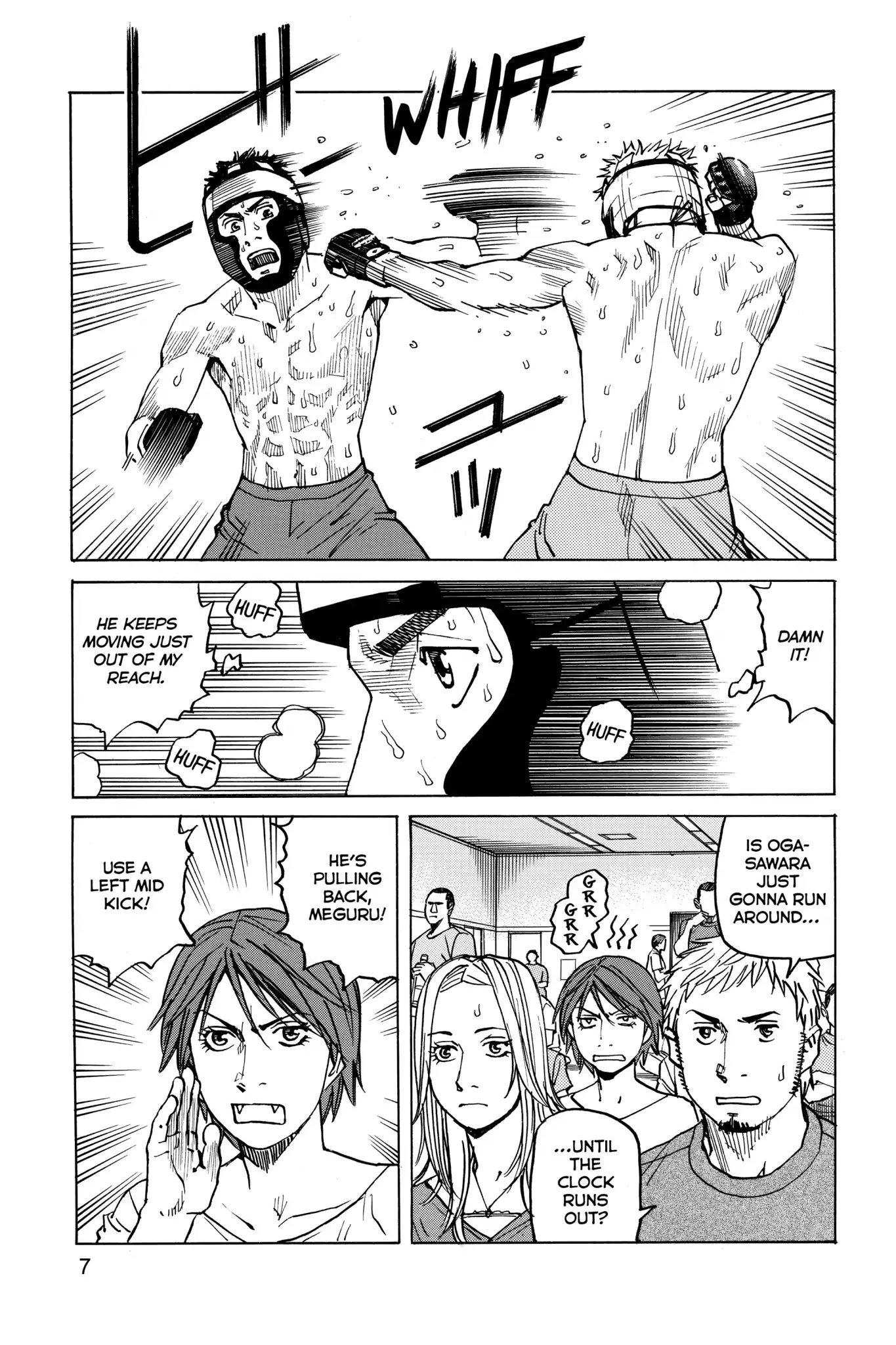 All-Rounder Meguru Chapter 39 page 8 - Chapter 39 : Second Round Tournament Match ~Meguru~ 3