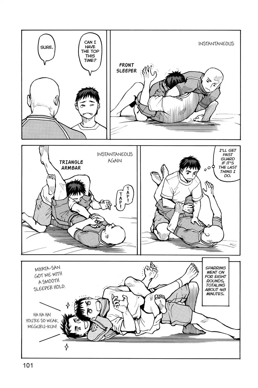 All-Rounder Meguru Chapter 4 page 17 - Chapter 4: Pro Training