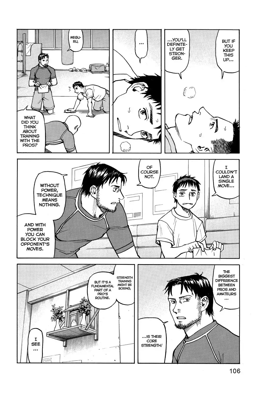All-Rounder Meguru Chapter 4 page 22 - Chapter 4: Pro Training