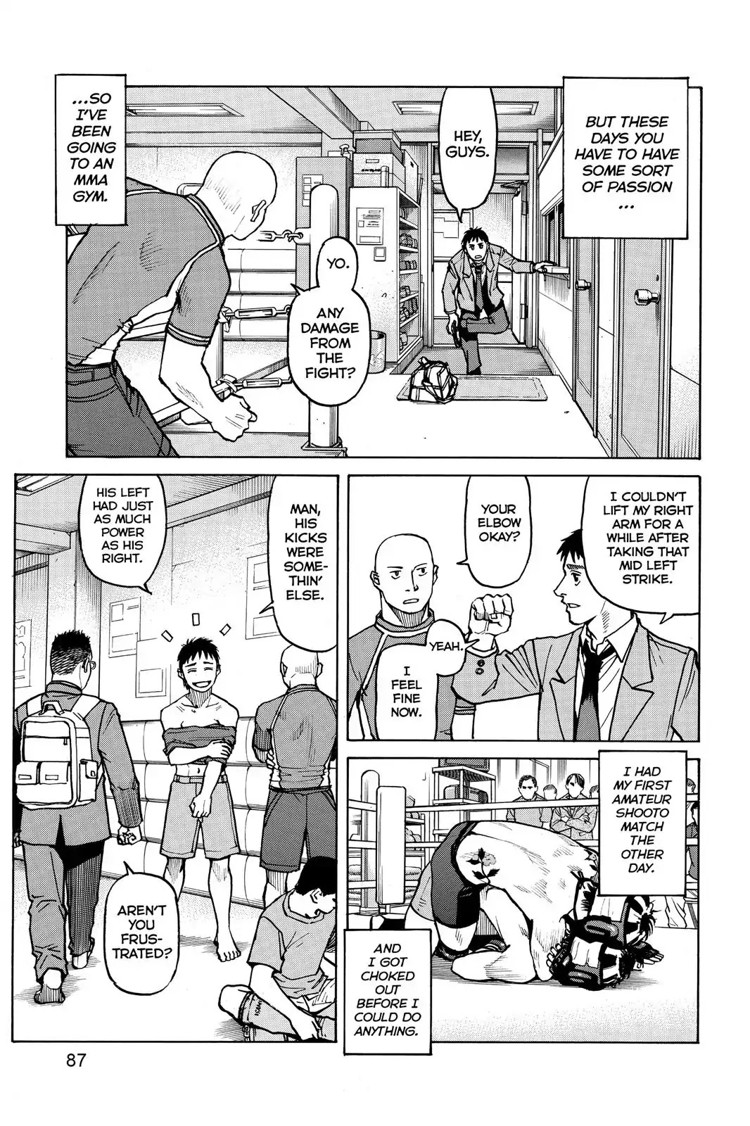 All-Rounder Meguru Chapter 4 page 3 - Chapter 4: Pro Training