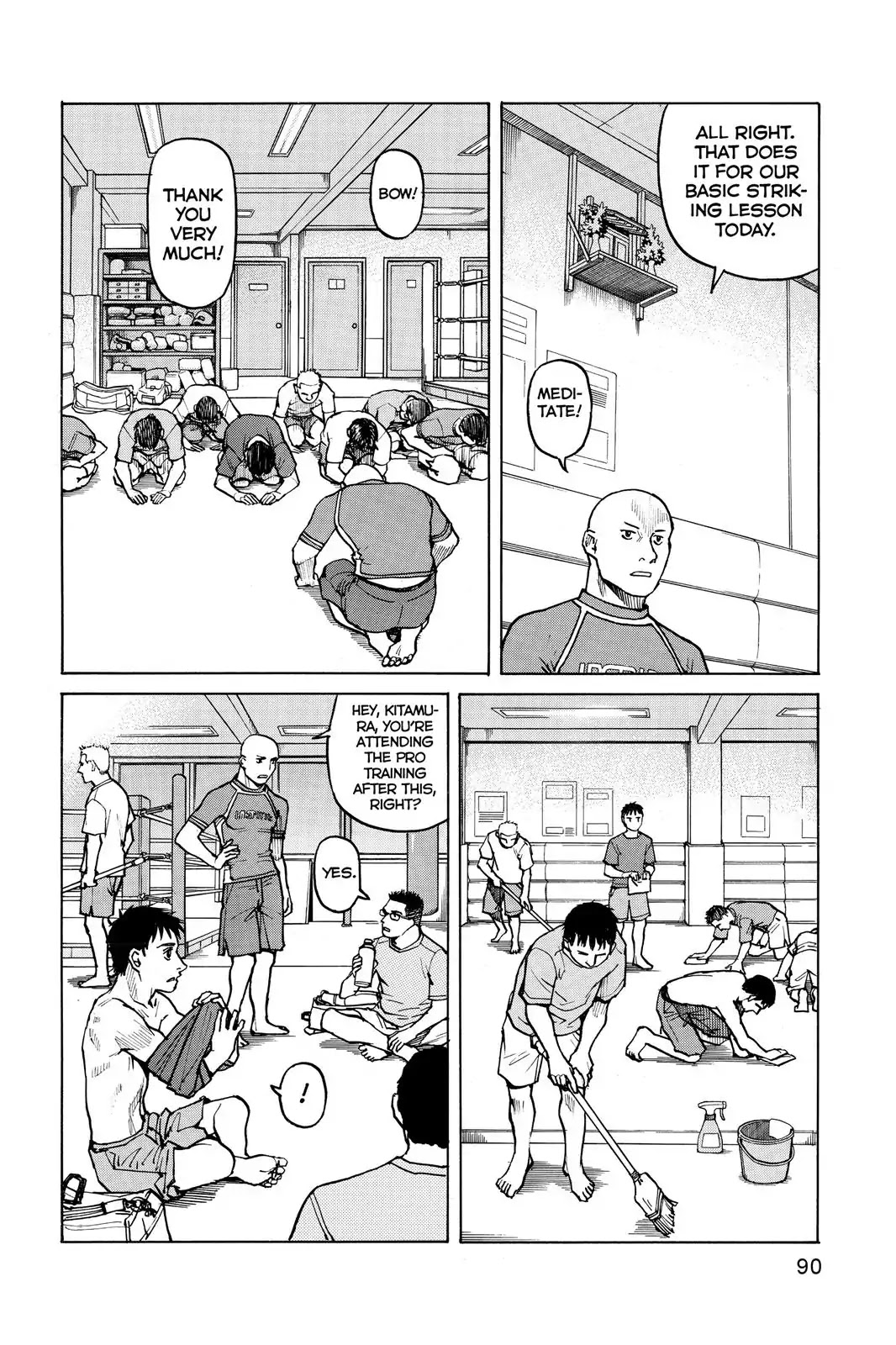 All-Rounder Meguru Chapter 4 page 6 - Chapter 4: Pro Training