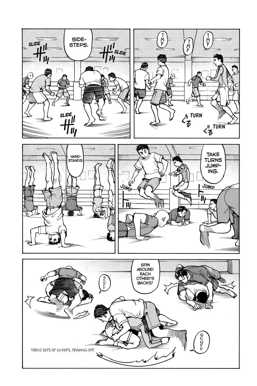 All-Rounder Meguru Chapter 4 page 9 - Chapter 4: Pro Training