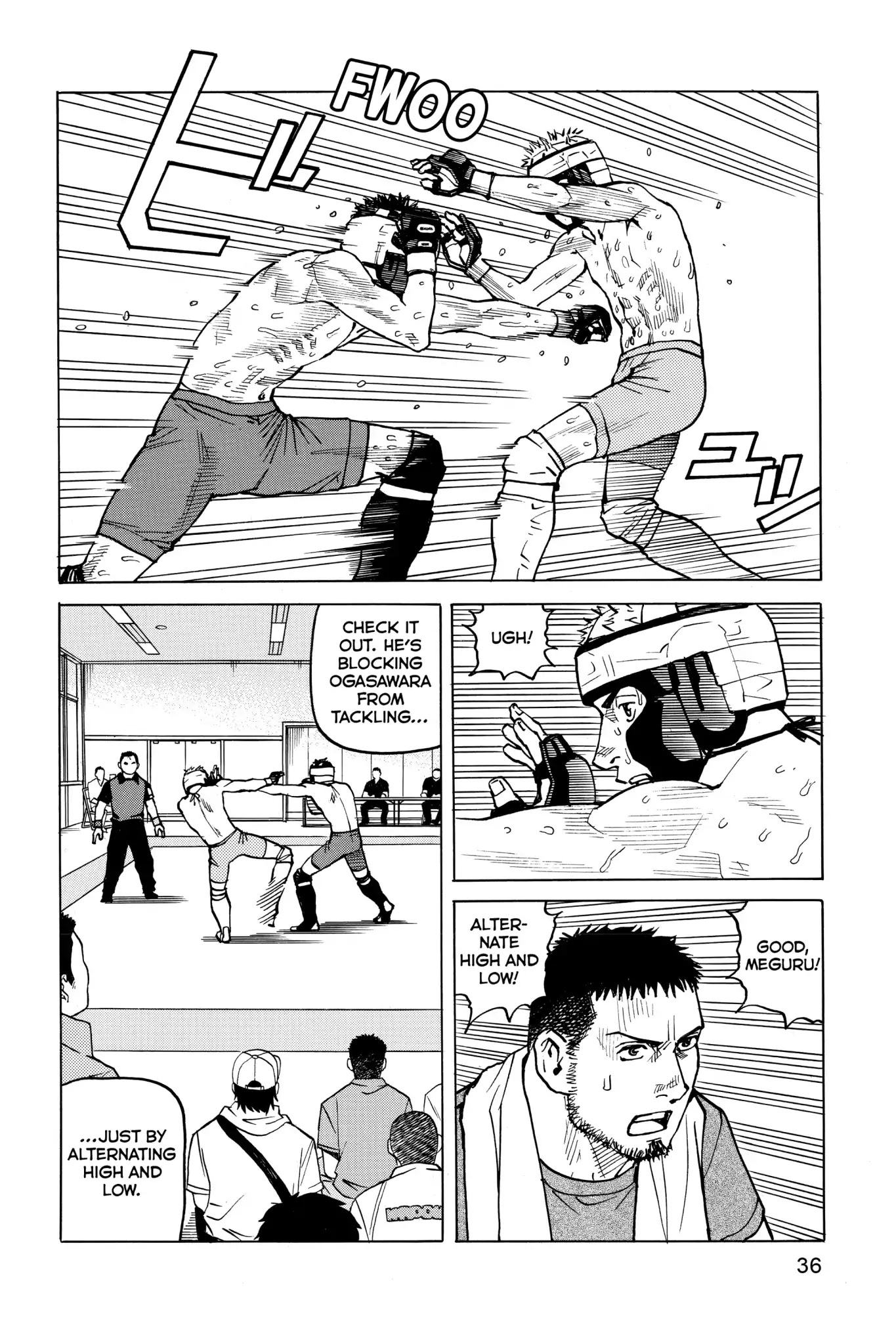 All-Rounder Meguru Chapter 40 page 10 - Chapter 40 : Second Round Tournament Match ~Meguru~ 4