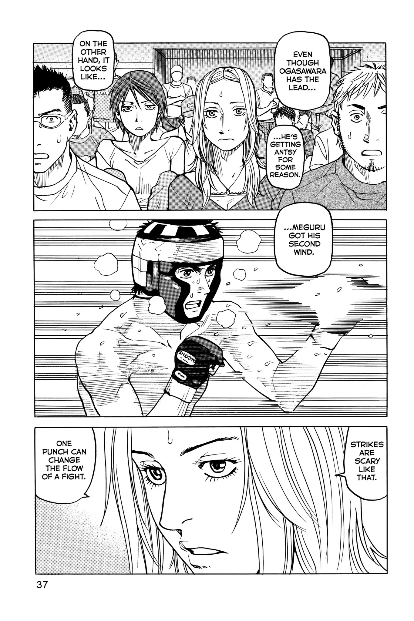 All-Rounder Meguru Chapter 40 page 11 - Chapter 40 : Second Round Tournament Match ~Meguru~ 4