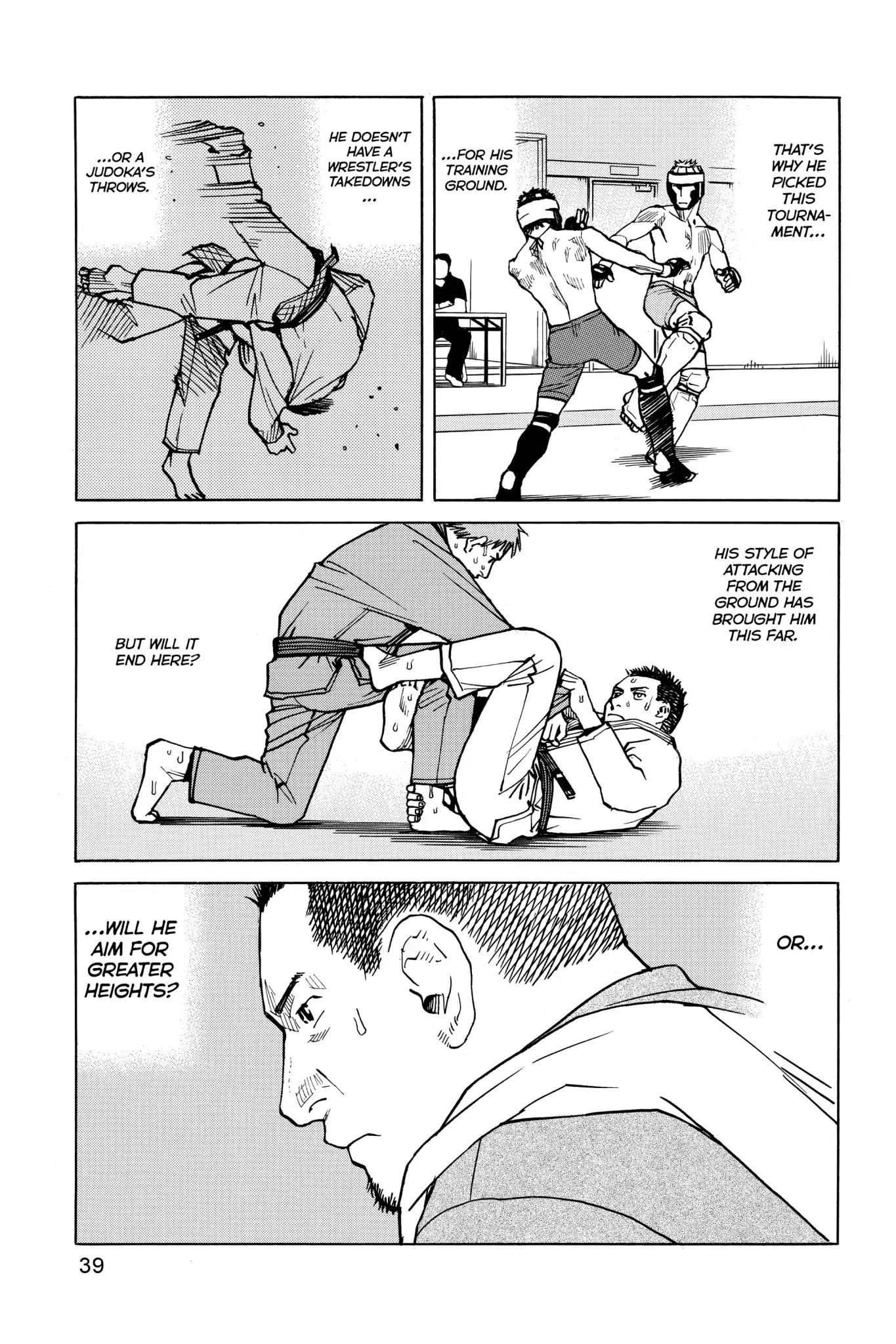 All-Rounder Meguru Chapter 40 page 13 - Chapter 40 : Second Round Tournament Match ~Meguru~ 4