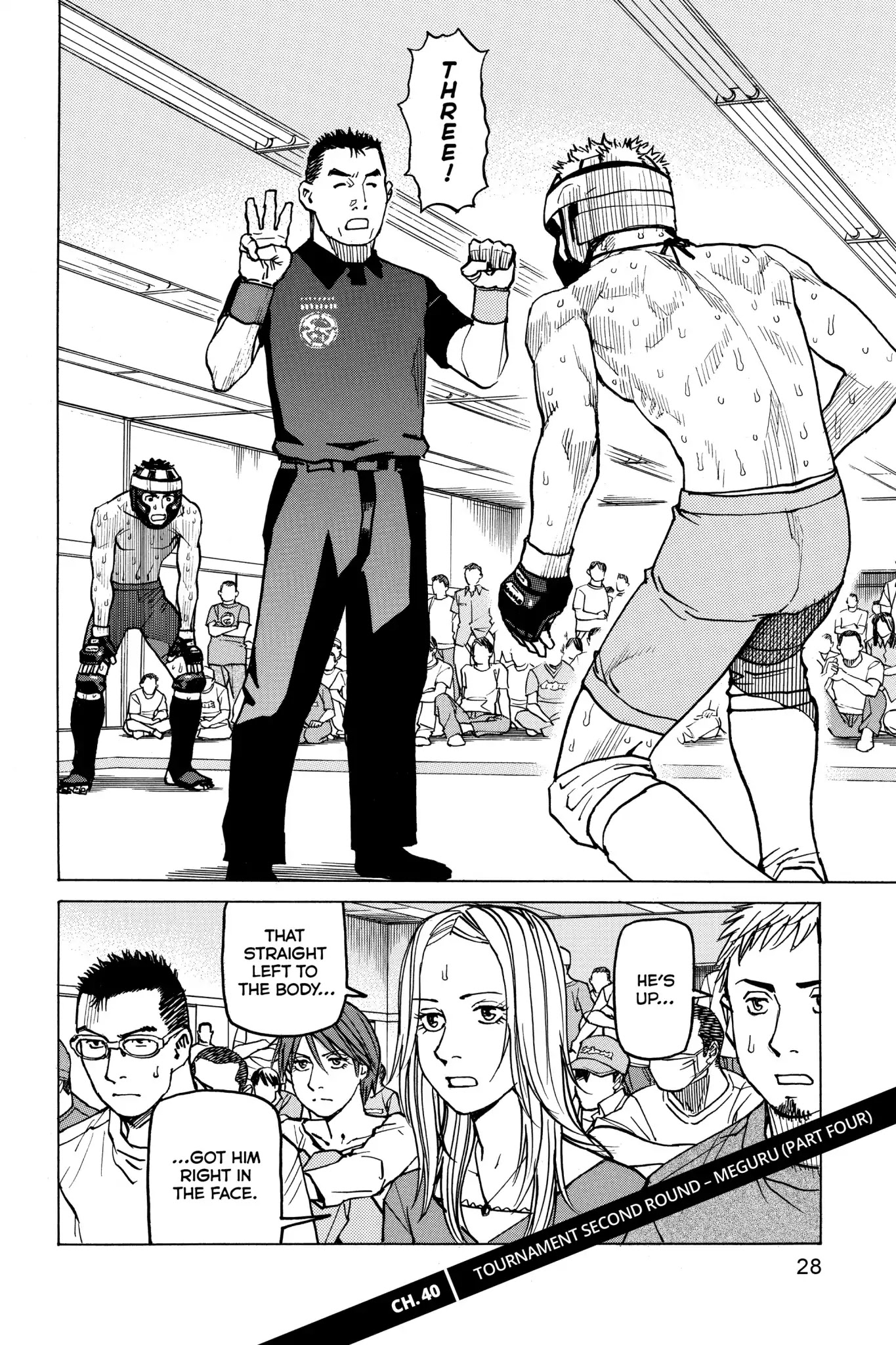 All-Rounder Meguru Chapter 40 page 2 - Chapter 40 : Second Round Tournament Match ~Meguru~ 4