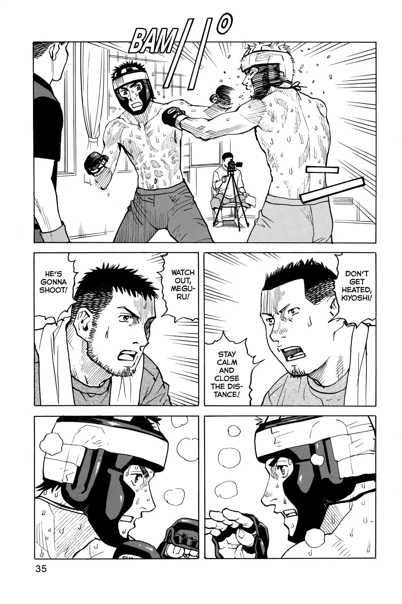 All-Rounder Meguru Chapter 40 page 9 - Chapter 40 : Second Round Tournament Match ~Meguru~ 4