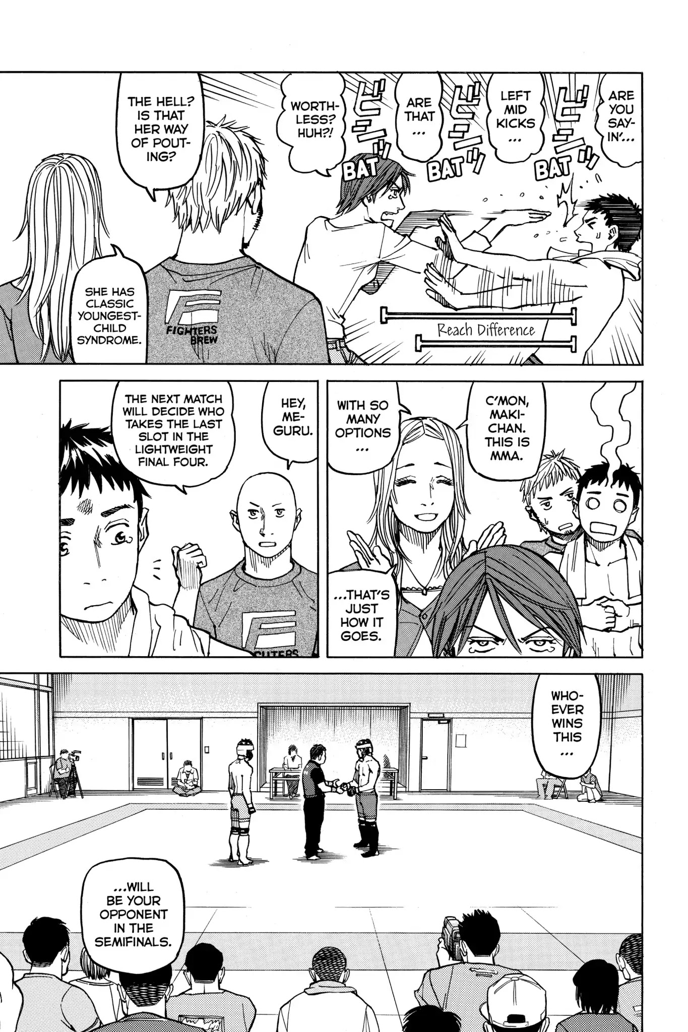 All-Rounder Meguru Chapter 42 page 3 - Chapter 42 : Omen
