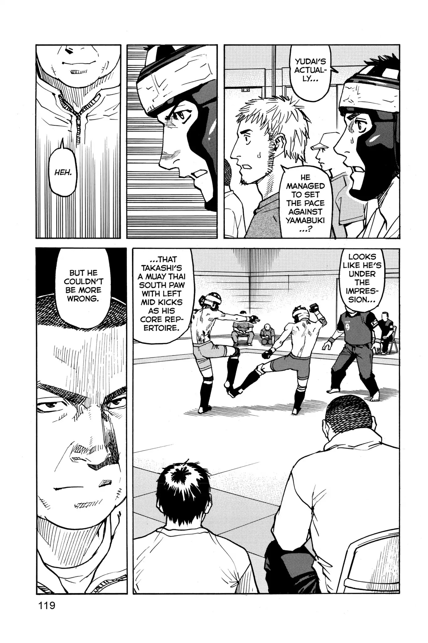 All-Rounder Meguru Chapter 44 page 7 - Chapter 44 : Semi-Finals: Kitamura vs Yamabuki 1