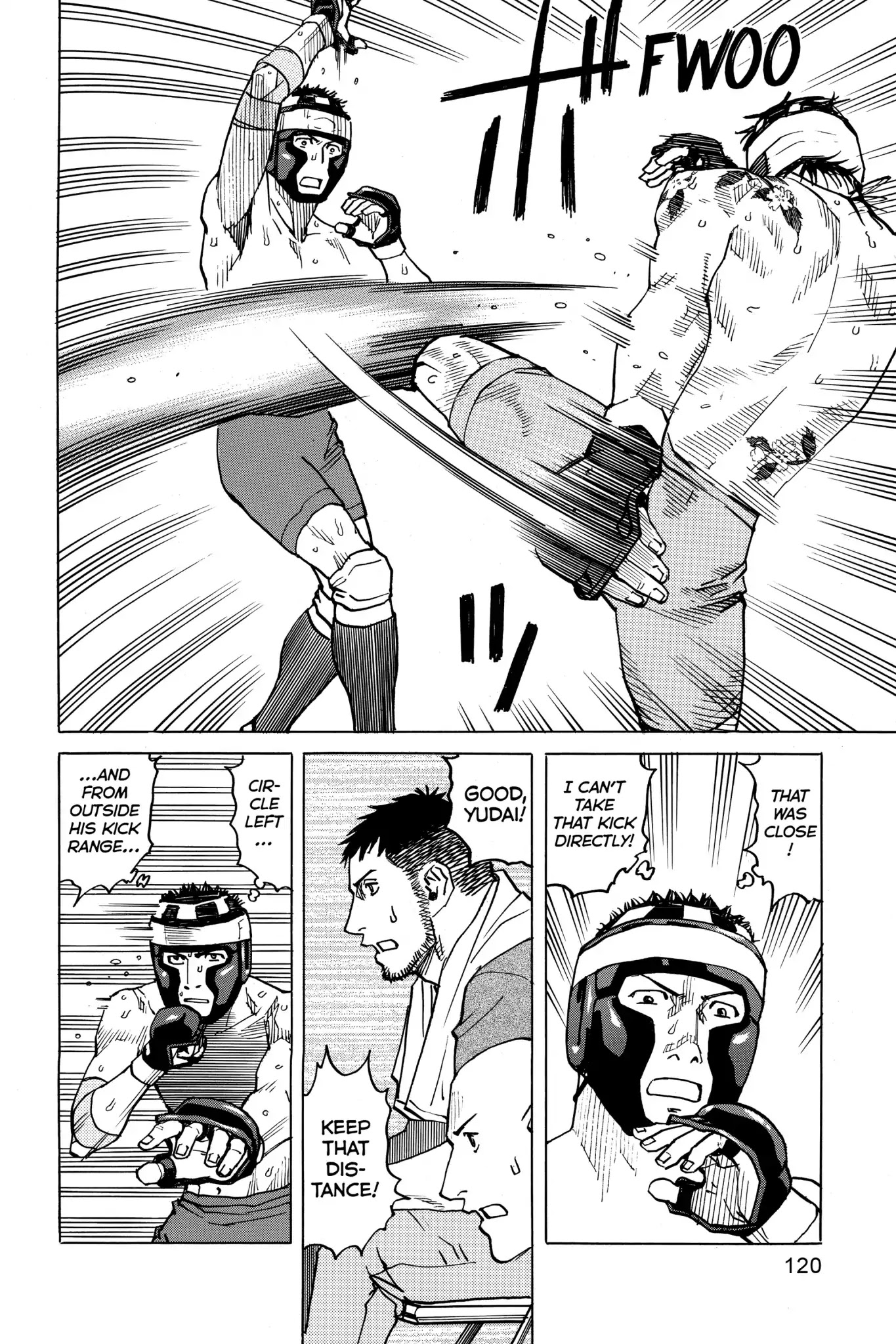 All-Rounder Meguru Chapter 44 page 8 - Chapter 44 : Semi-Finals: Kitamura vs Yamabuki 1