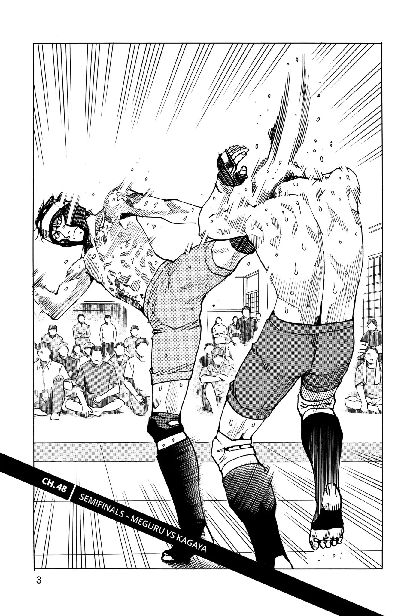 All-Rounder Meguru Chapter 48 page 4 - Chapter 48: Semifinals - Meguru Vs Kagaya