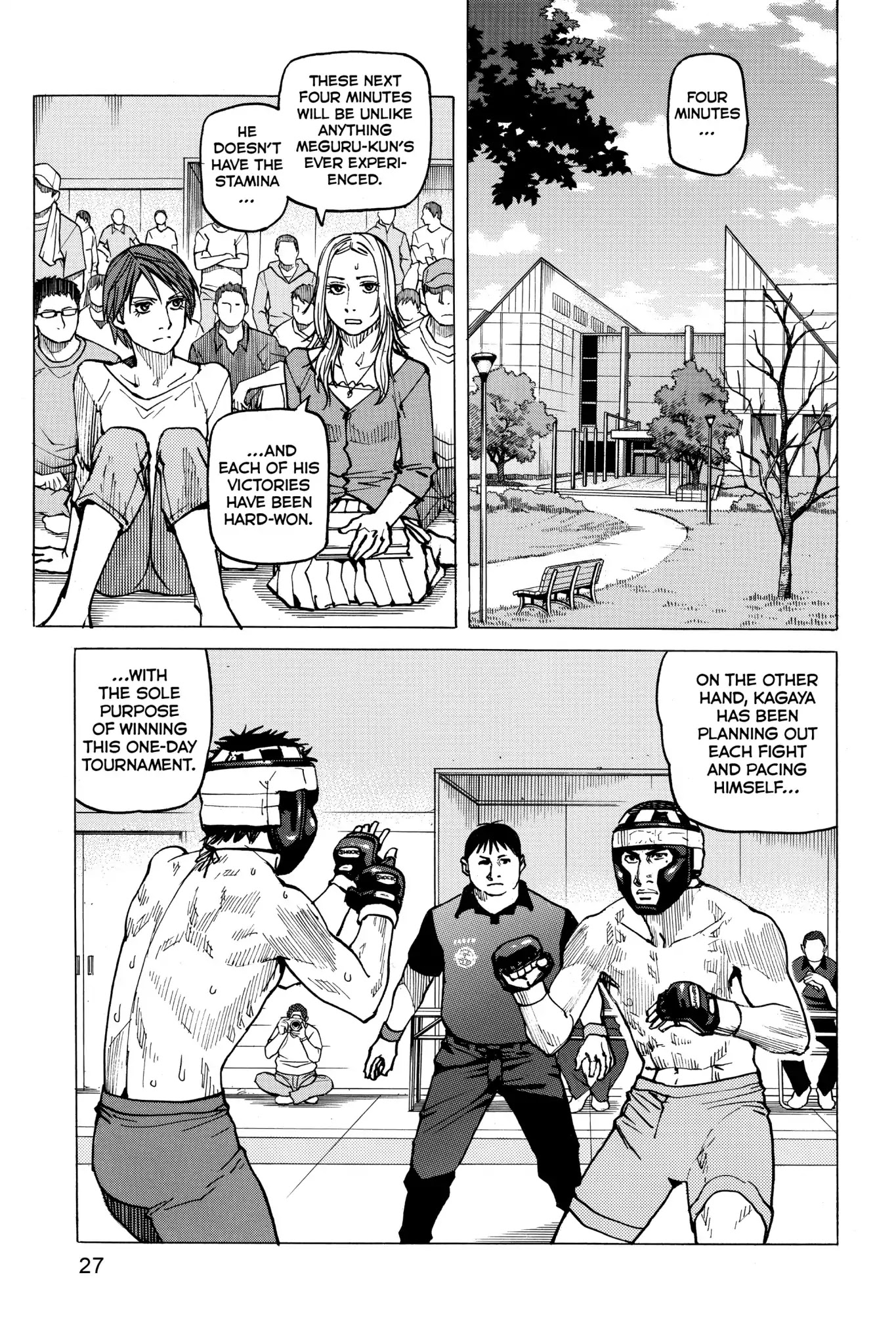 All-Rounder Meguru Chapter 49 page 4 - Chapter 49: Semifinals - Meguru Vs Kagaya (Part 2)