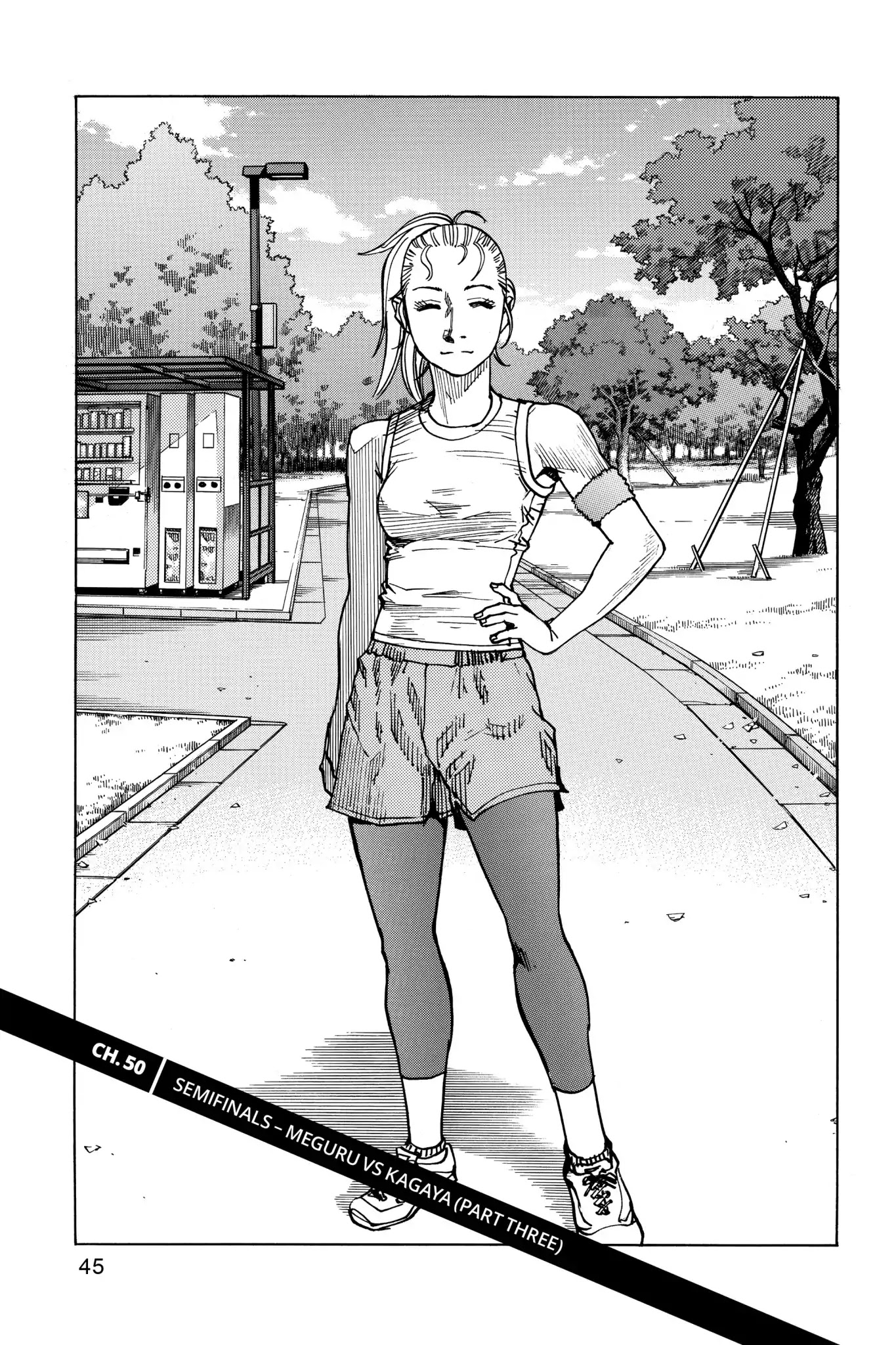 All-Rounder Meguru Chapter 50 page 1 - Chapter 50 : Semi-Finals: Meguru Vs Kagaya 3