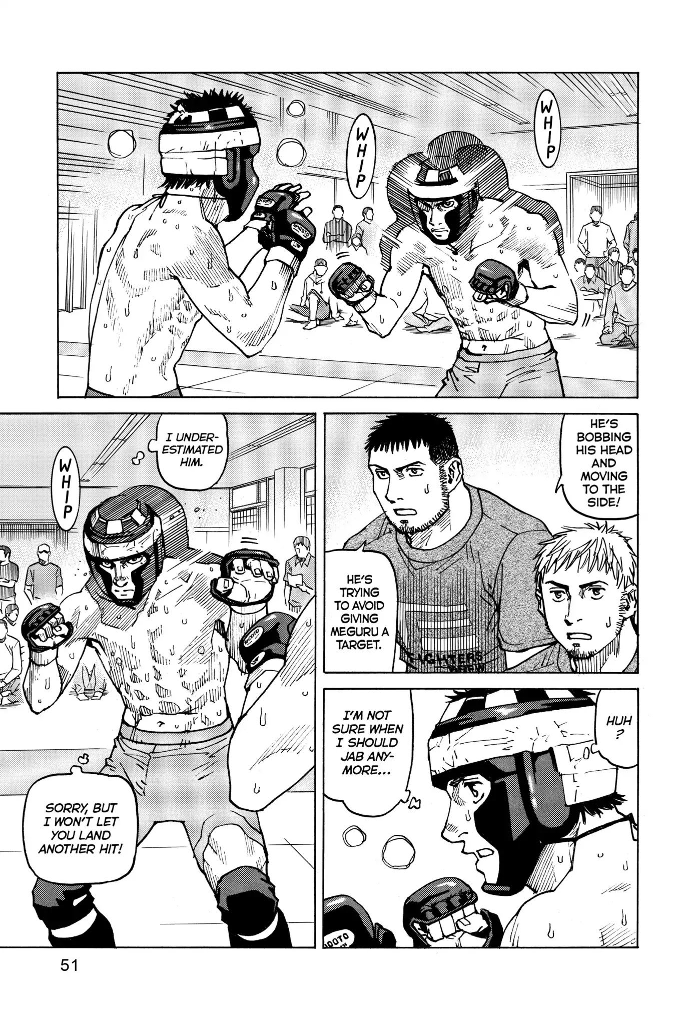 All-Rounder Meguru Chapter 50 page 7 - Chapter 50 : Semi-Finals: Meguru Vs Kagaya 3