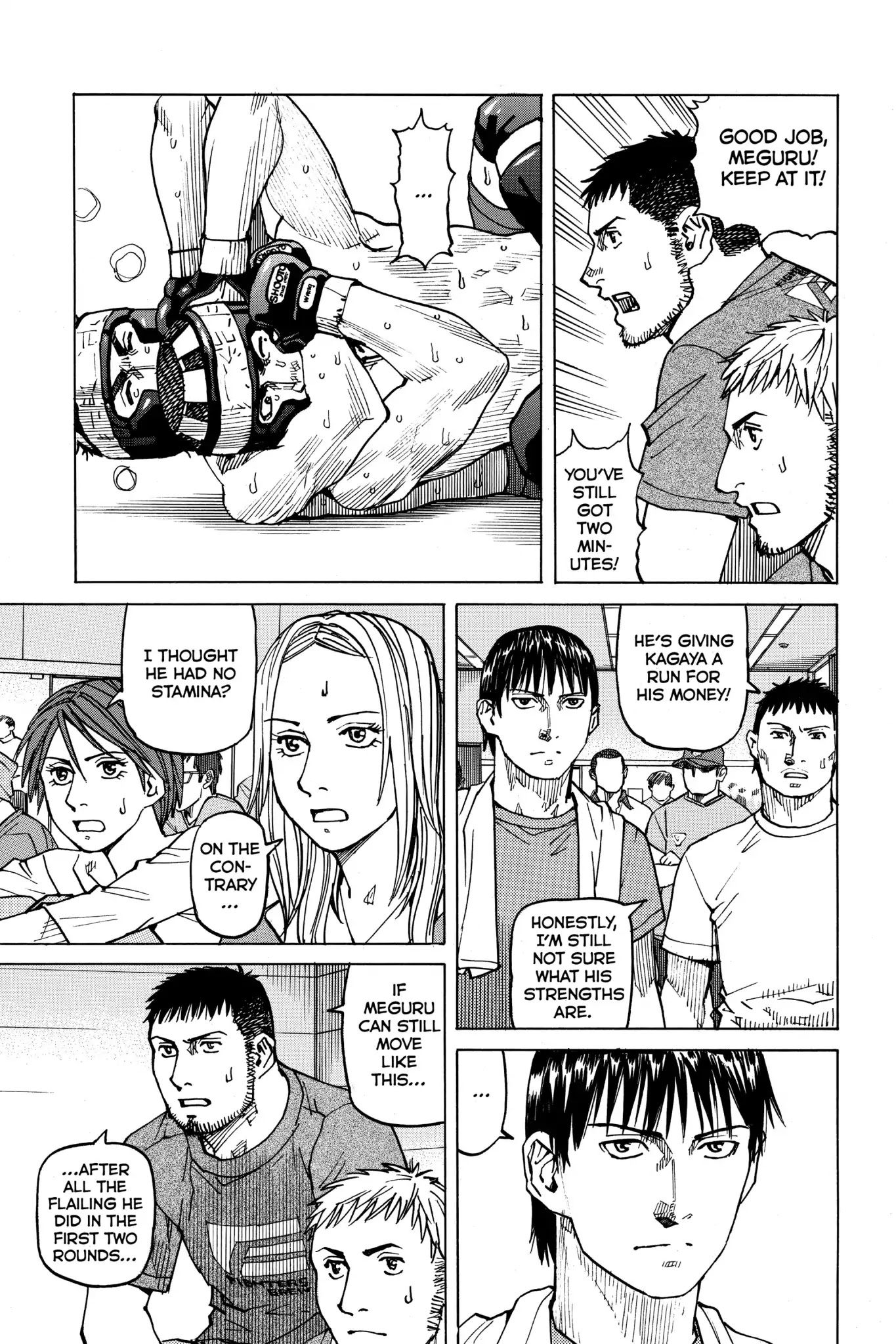 All-Rounder Meguru Chapter 51 page 13 - Chapter 51 : Semi-Finals: Meguru Vs Kagaya 4