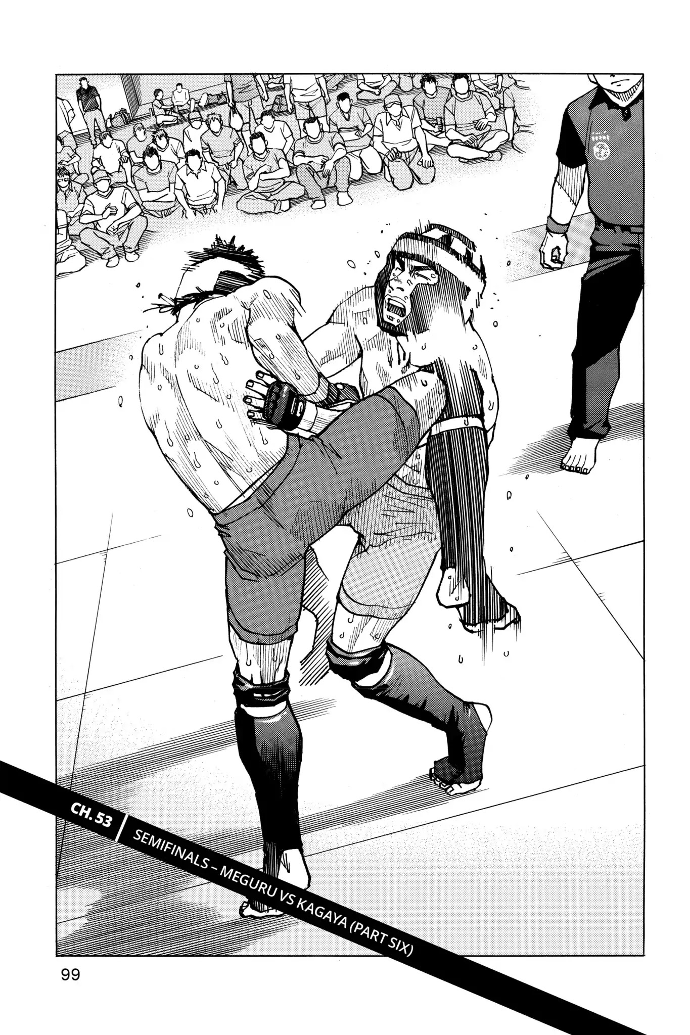 All-Rounder Meguru Chapter 53 page 1 - Chapter 53: Semifinals - Meguru Vs Kagaya (Part 6)