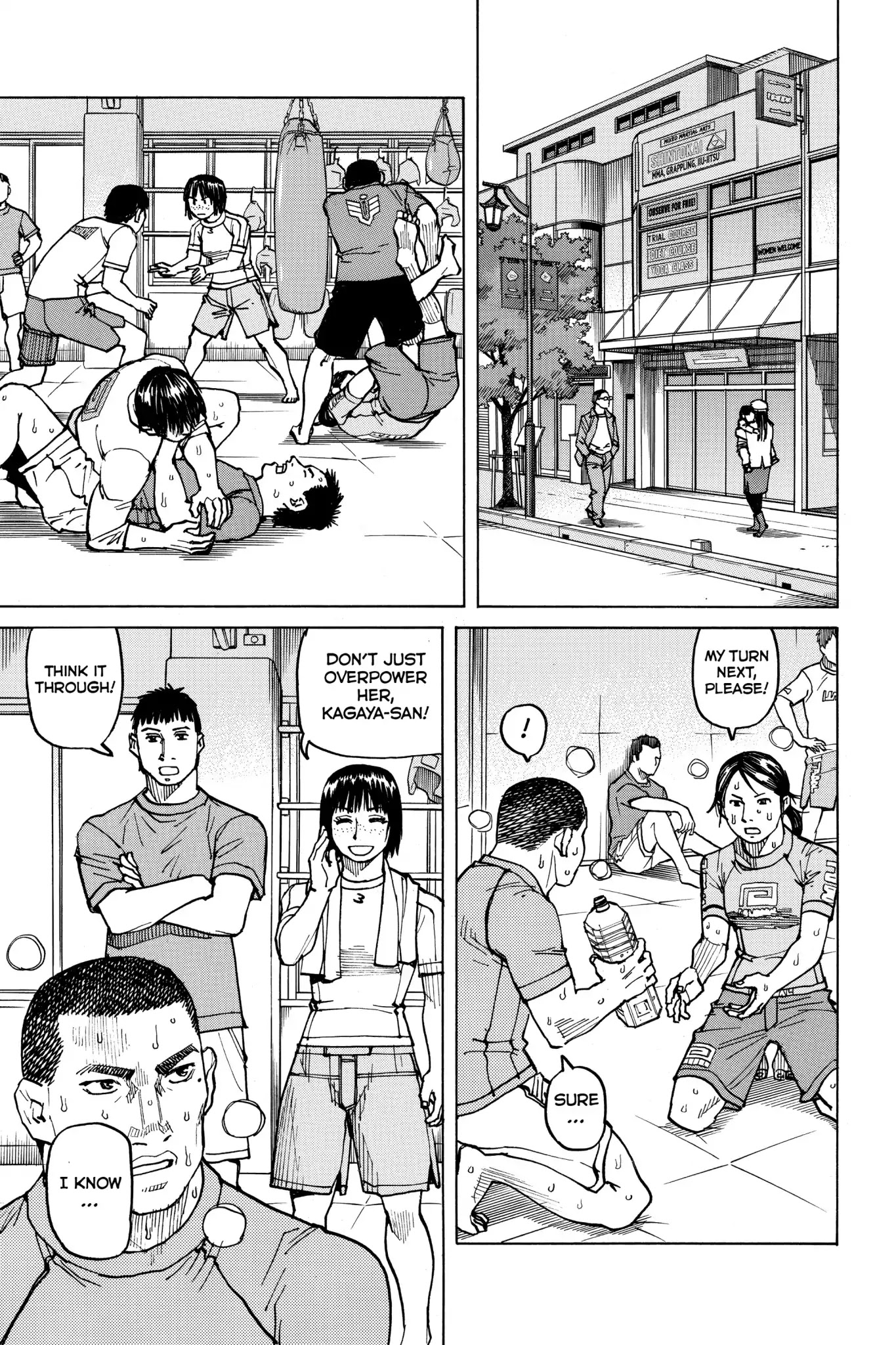All-Rounder Meguru Chapter 54 page 7 - Chapter 54 : Fighting Man