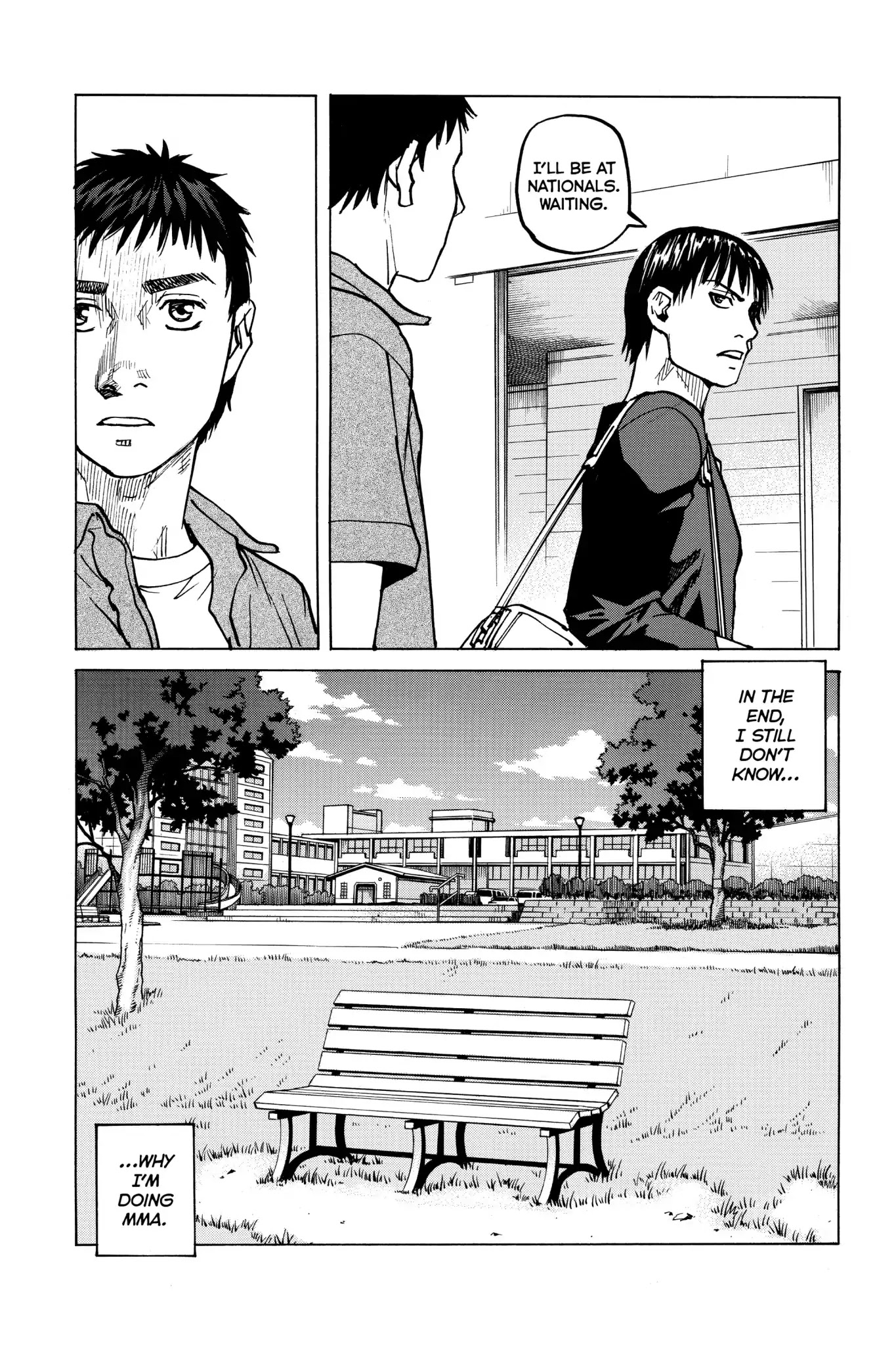 All-Rounder Meguru Chapter 56 page 15 - Chapter 56: I Don't Need a Reason