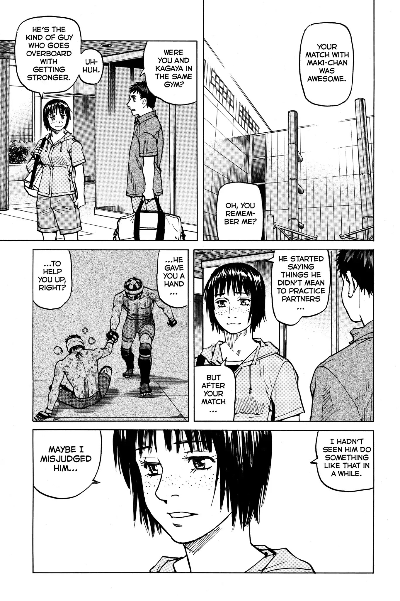 All-Rounder Meguru Chapter 56 page 17 - Chapter 56: I Don't Need a Reason