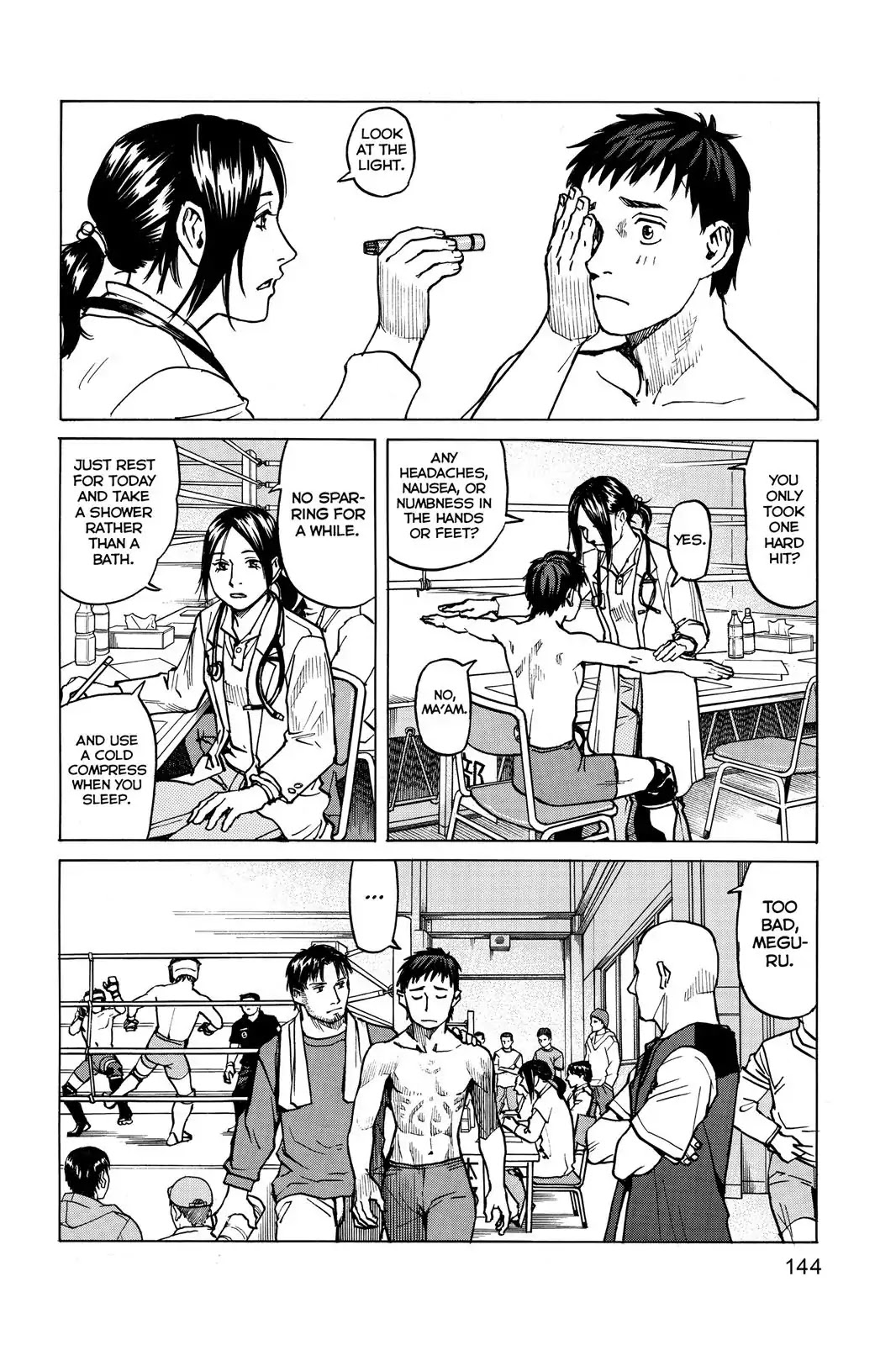 All-Rounder Meguru Chapter 6 page 12 - Chapter 6: Meguru-Takashi Second Fight, Hakkei Gym