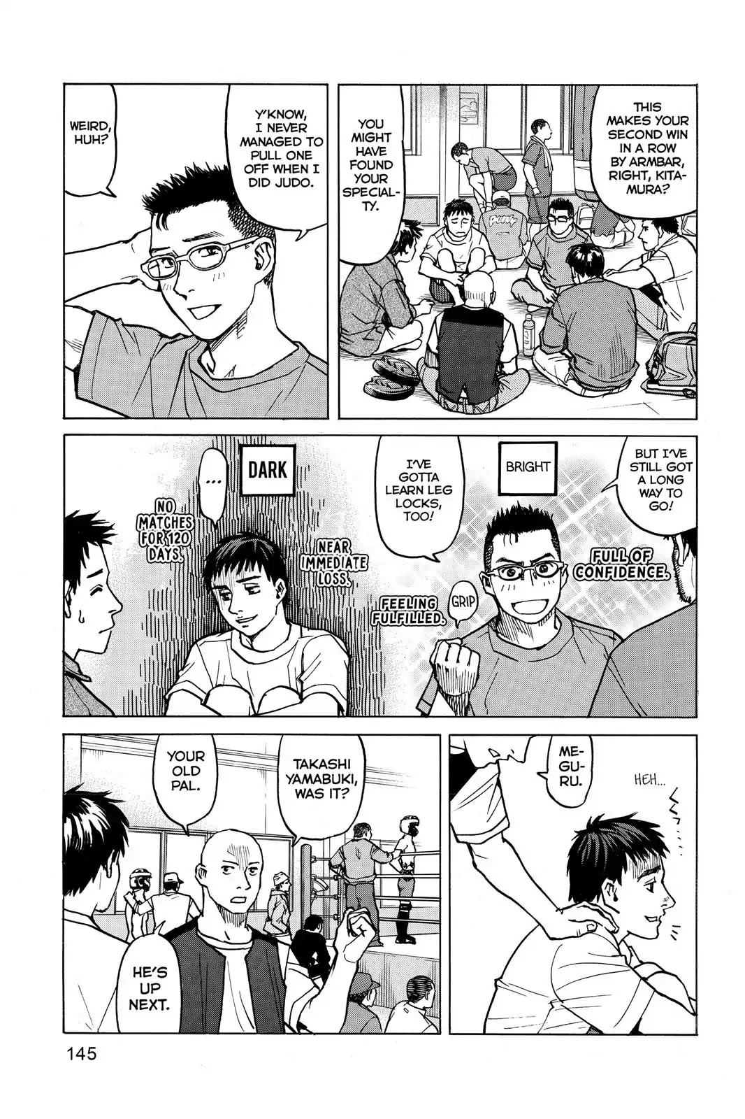 All-Rounder Meguru Chapter 6 page 13 - Chapter 6: Meguru-Takashi Second Fight, Hakkei Gym
