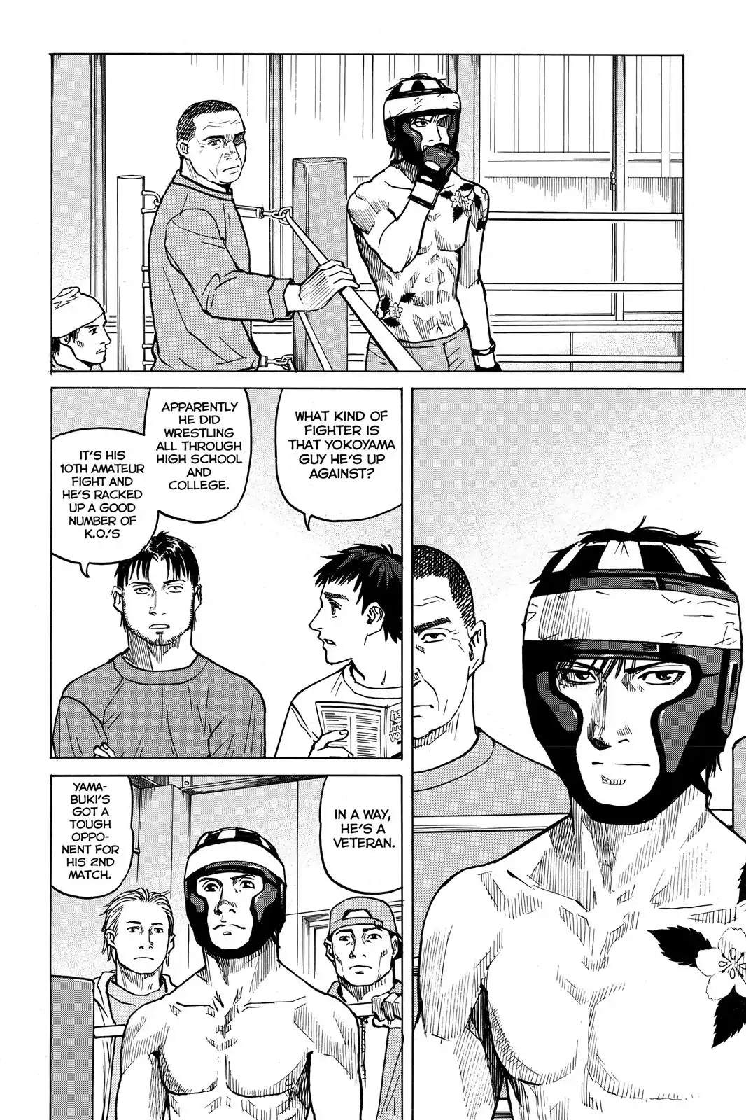 All-Rounder Meguru Chapter 6 page 14 - Chapter 6: Meguru-Takashi Second Fight, Hakkei Gym