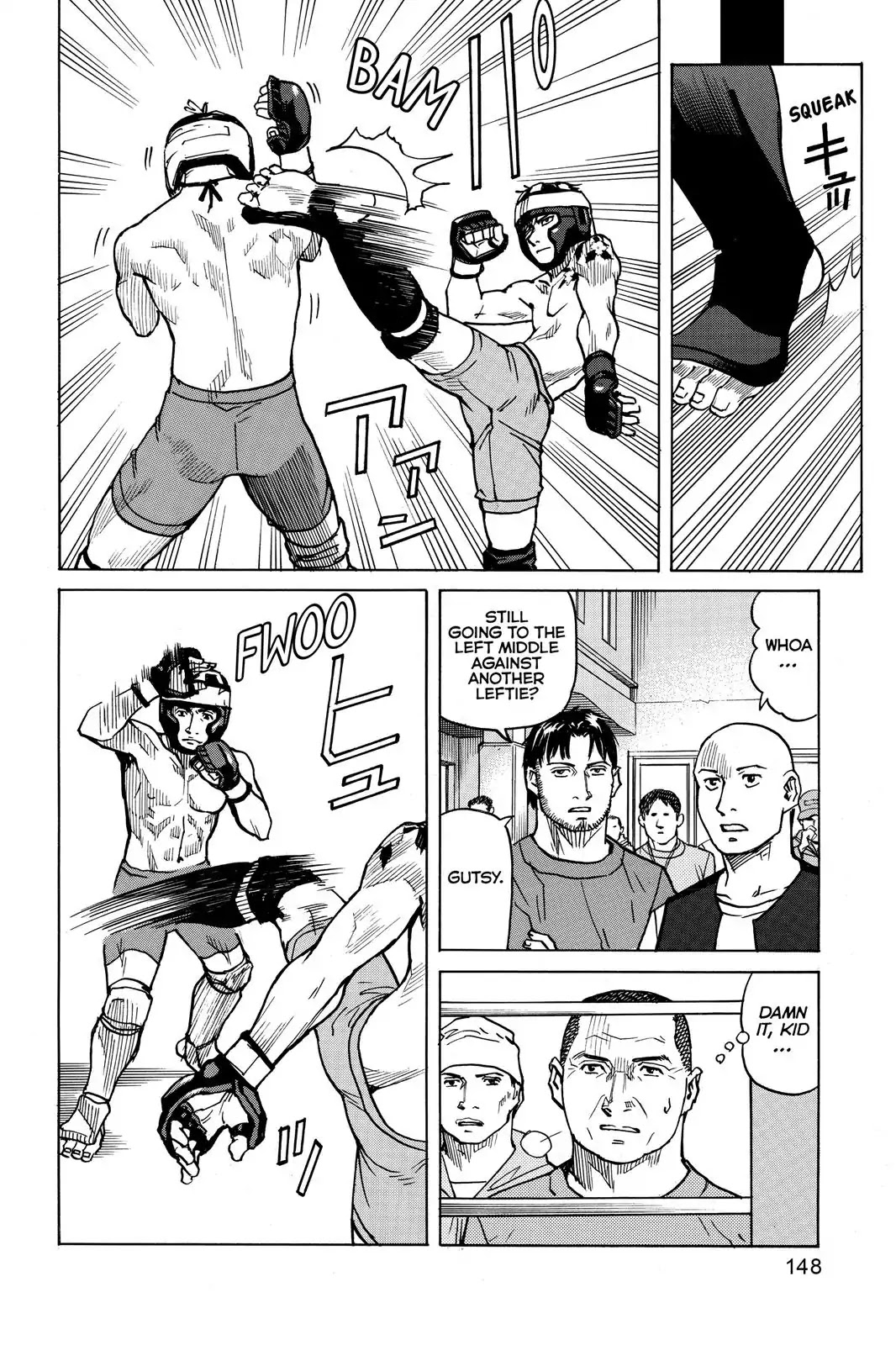 All-Rounder Meguru Chapter 6 page 16 - Chapter 6: Meguru-Takashi Second Fight, Hakkei Gym