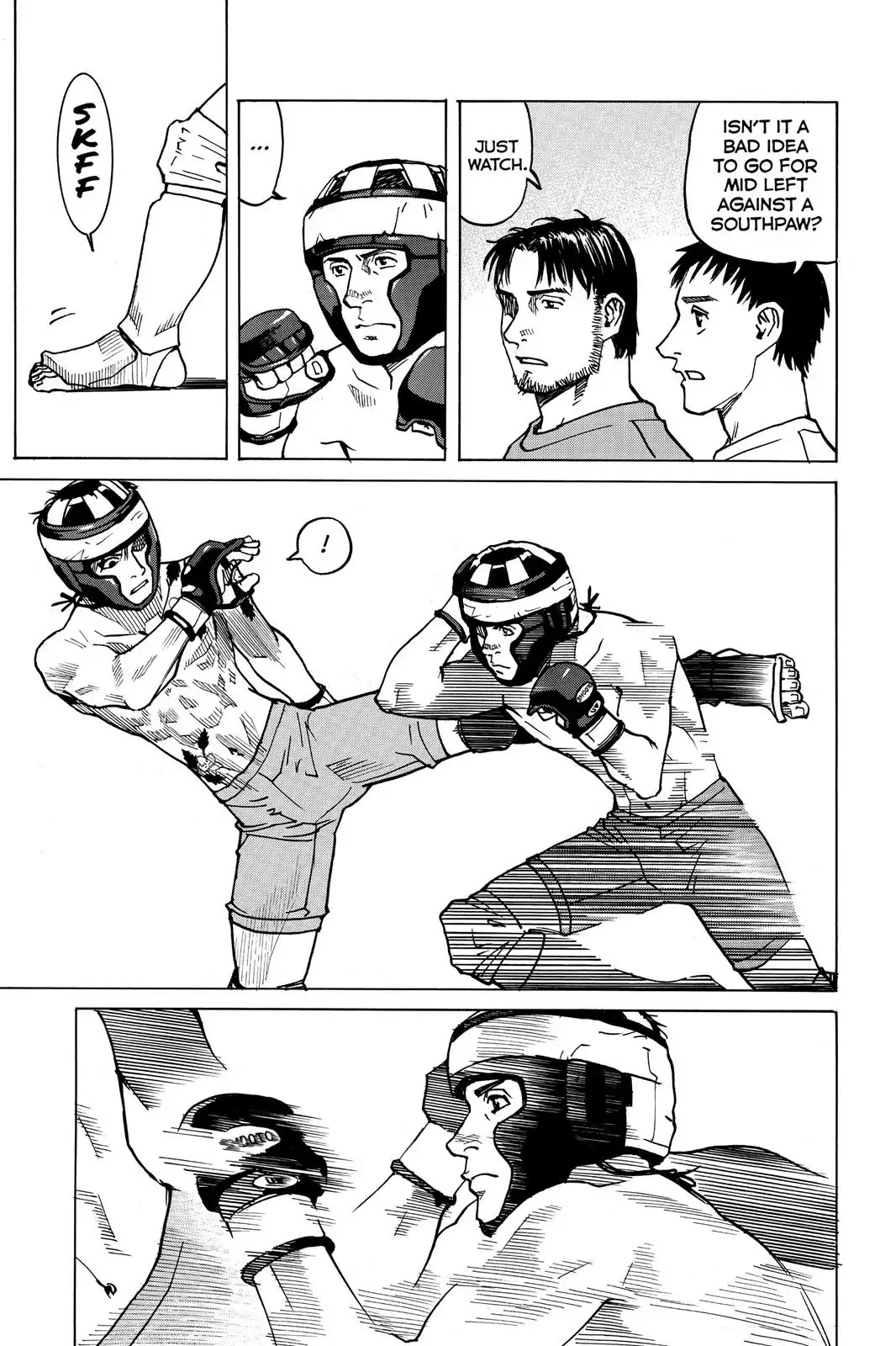 All-Rounder Meguru Chapter 6 page 17 - Chapter 6: Meguru-Takashi Second Fight, Hakkei Gym
